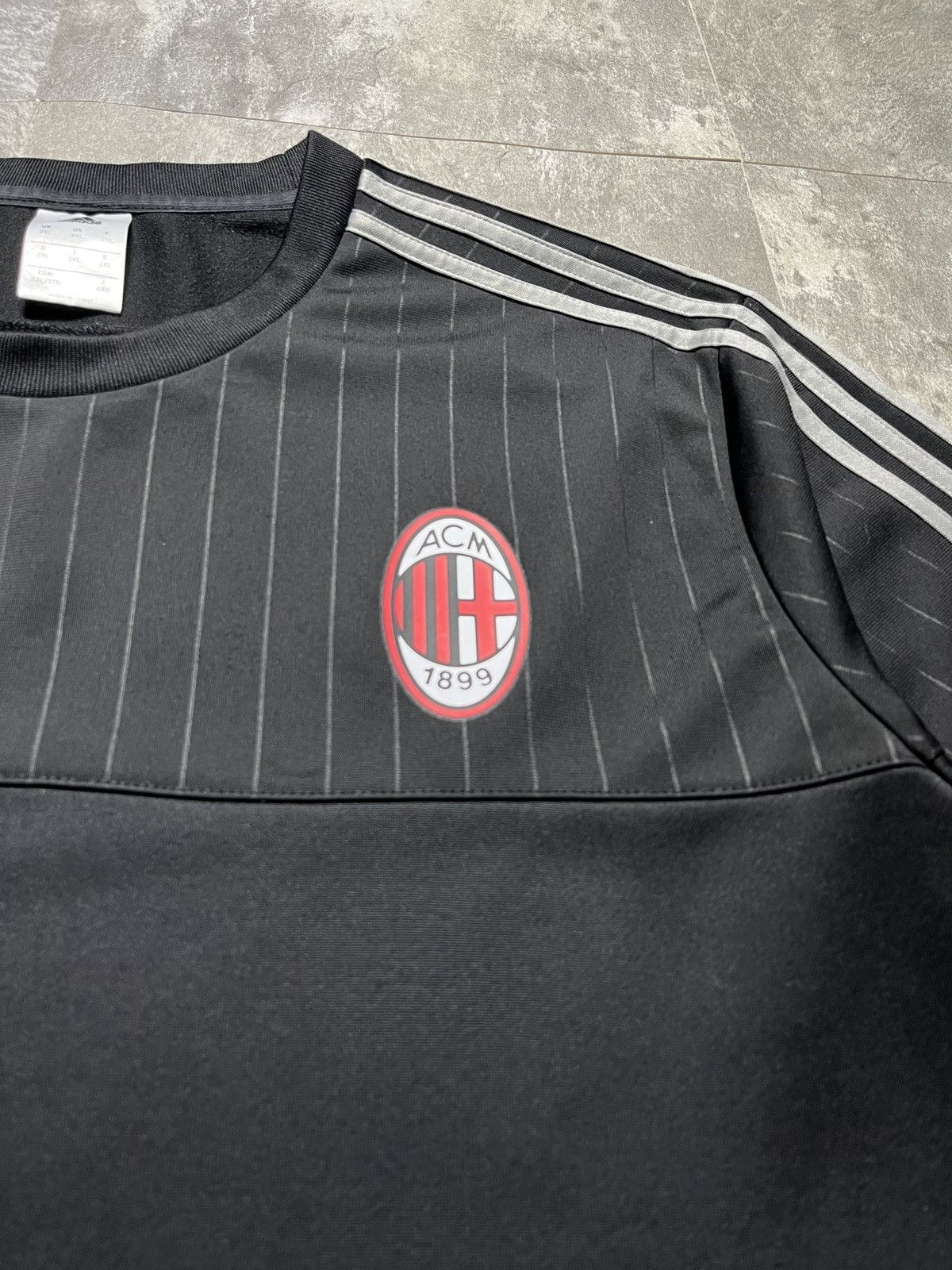 Adidas Adidas AC Milan 2015 2016 Football Soccer Traning Jersey Size US XXL / EU 58 / 5 - 2 Thumbnail