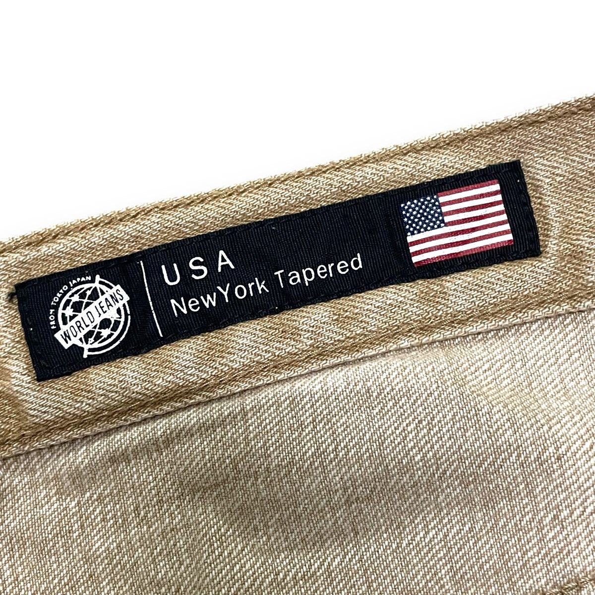 GOA 🇯🇵 BACK NUMBER DISTRESSED DENIM PANTS Size US 30 / EU 46 - 13 Thumbnail