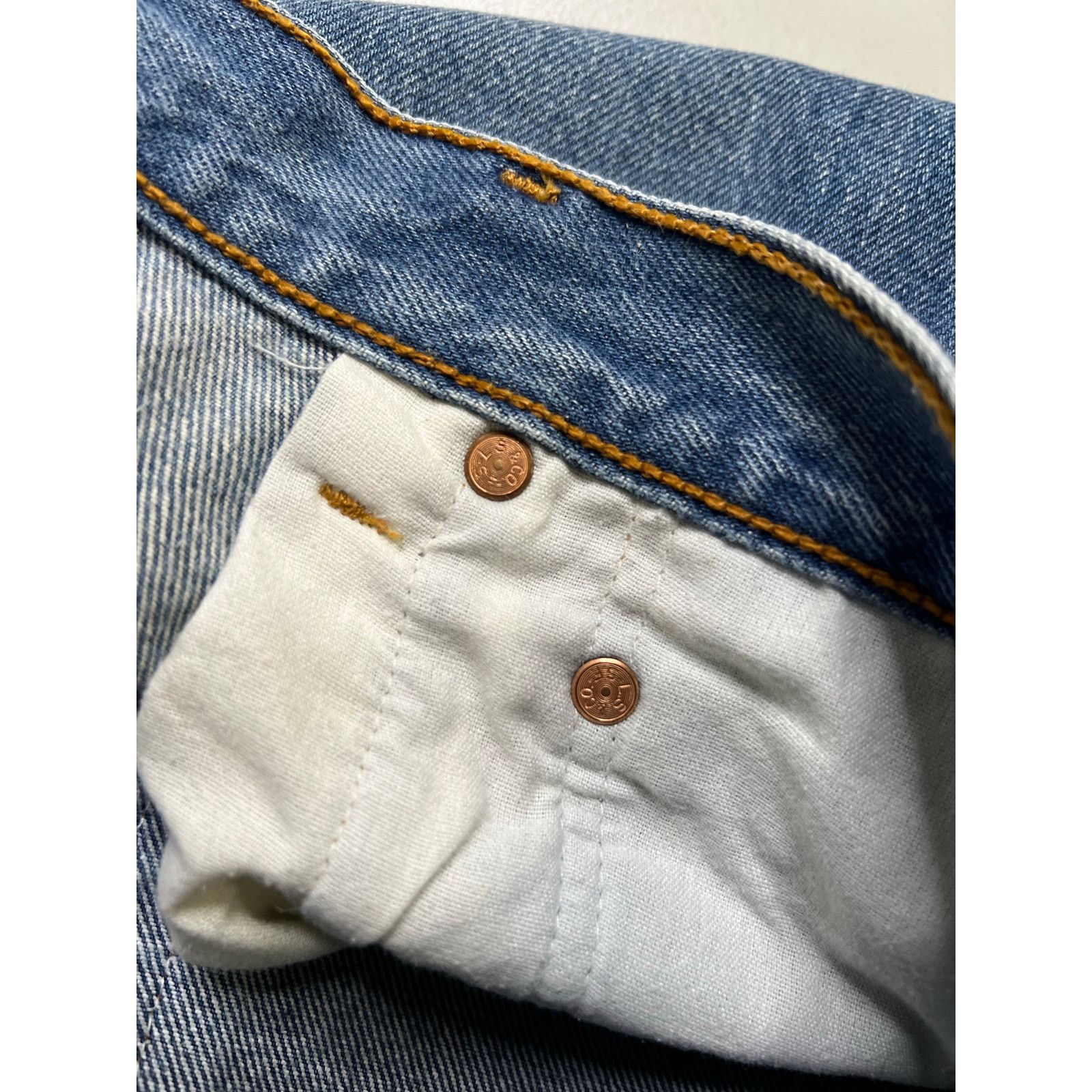Levi's Vintage 90s Levi’s 501xx Made in USA 38x33 Actual 36x32 Size US 38 / EU 54 - 15 Thumbnail