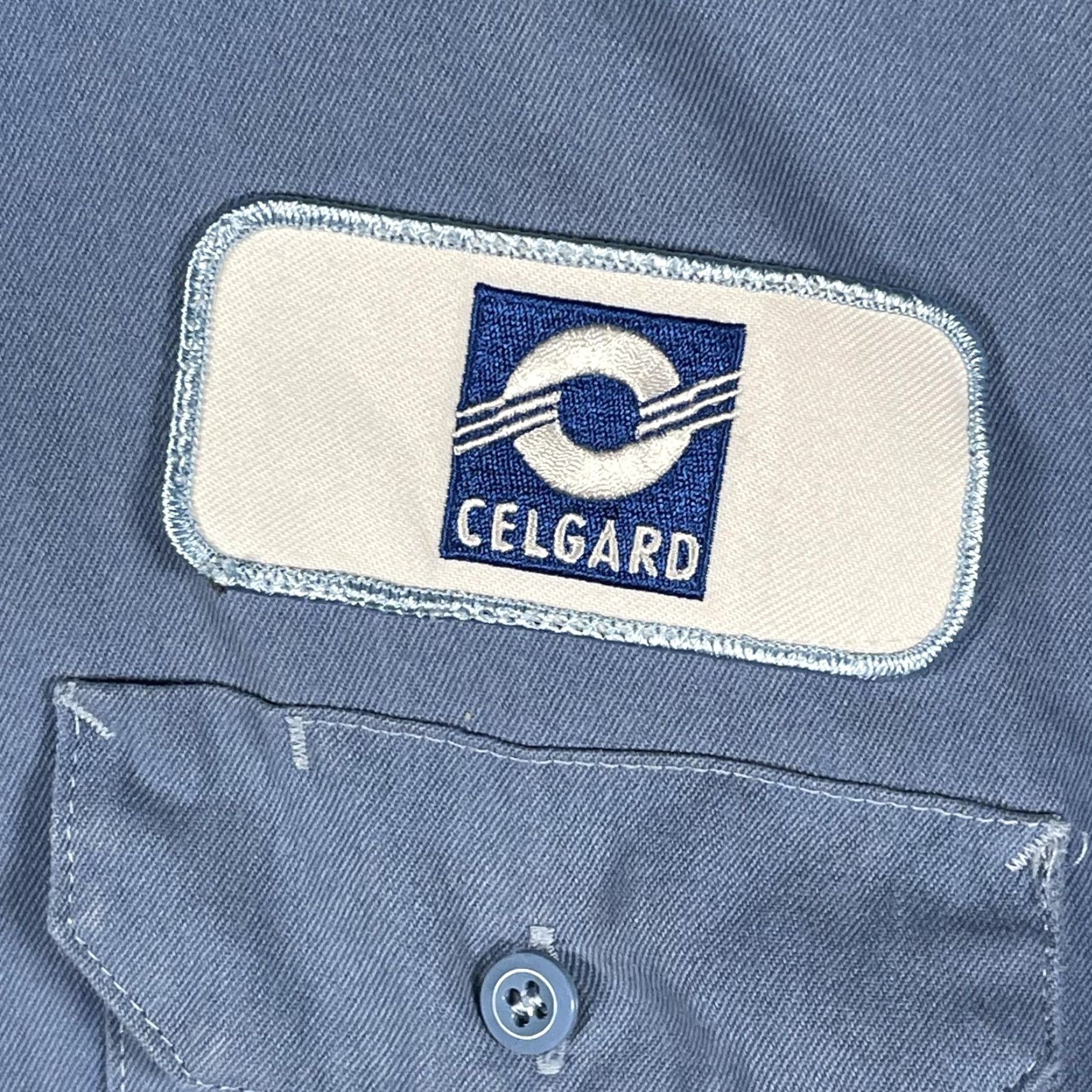 Vintage Bulwark FR Work Shirt Mens 3XL Long Sleeve Button-Down Light Blue Twill Size US XXL / EU 58 / 5 - 4 Thumbnail