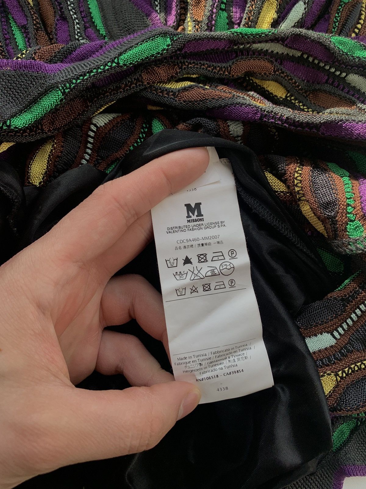 Missoni Missoni Multicolor 3D dress knit Size S / US 4 / IT 40 - 7 Thumbnail