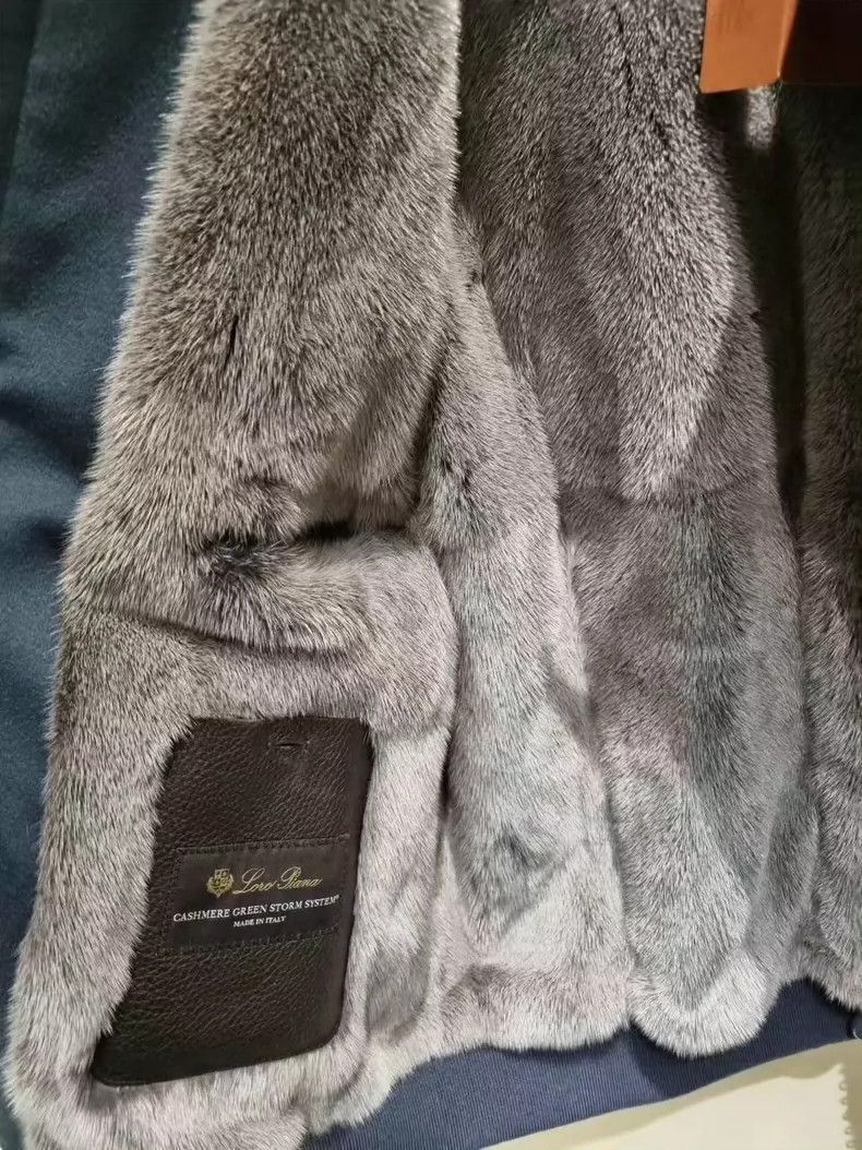 Loro Piana LORO PIANA Sable fur lining cashmere jacket Size US M / EU 48-50 / 2 - 2 Thumbnail