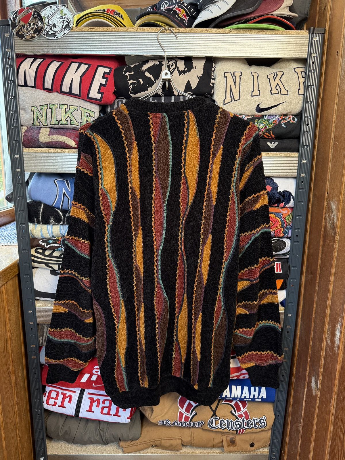 Coogi × Tundra Canada × Vintage COOGI style 3D Cable Knitwear TUNDRA Sweater Size US L / EU 52-54 / 3 - 2 Thumbnail