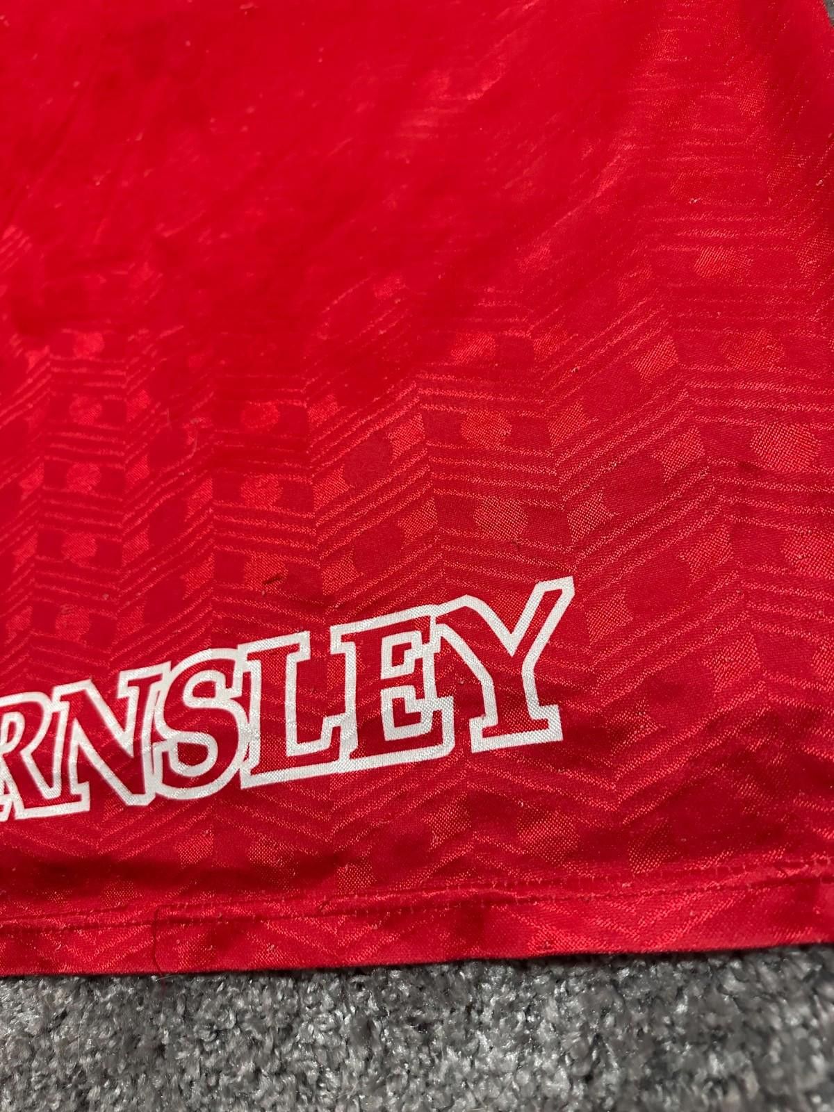 Admirable Co. Barnsley FC 1996-1997 Admiral Football Shirt Soccer Jersey Size US S / EU 44-46 / 1 - 11 Thumbnail