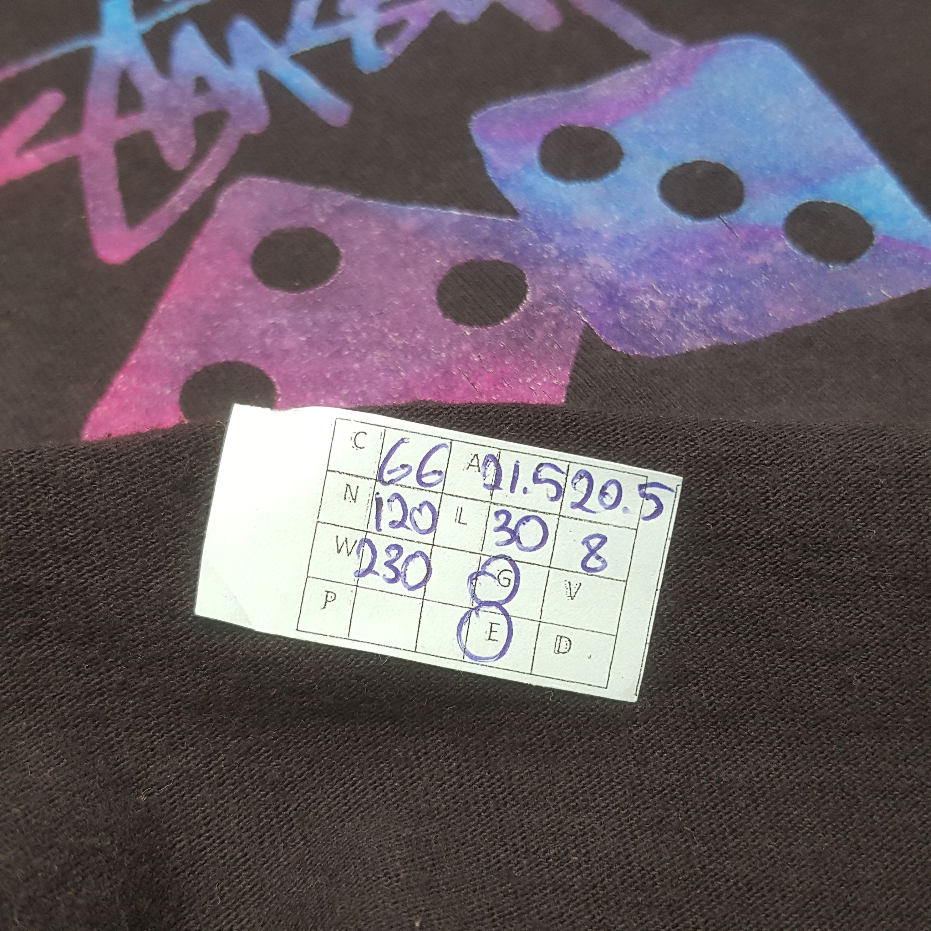 Stussy × Vintage Vintage Stussy Dice New York Tshirt Size US L / EU 52-54 / 3 - 8 Thumbnail