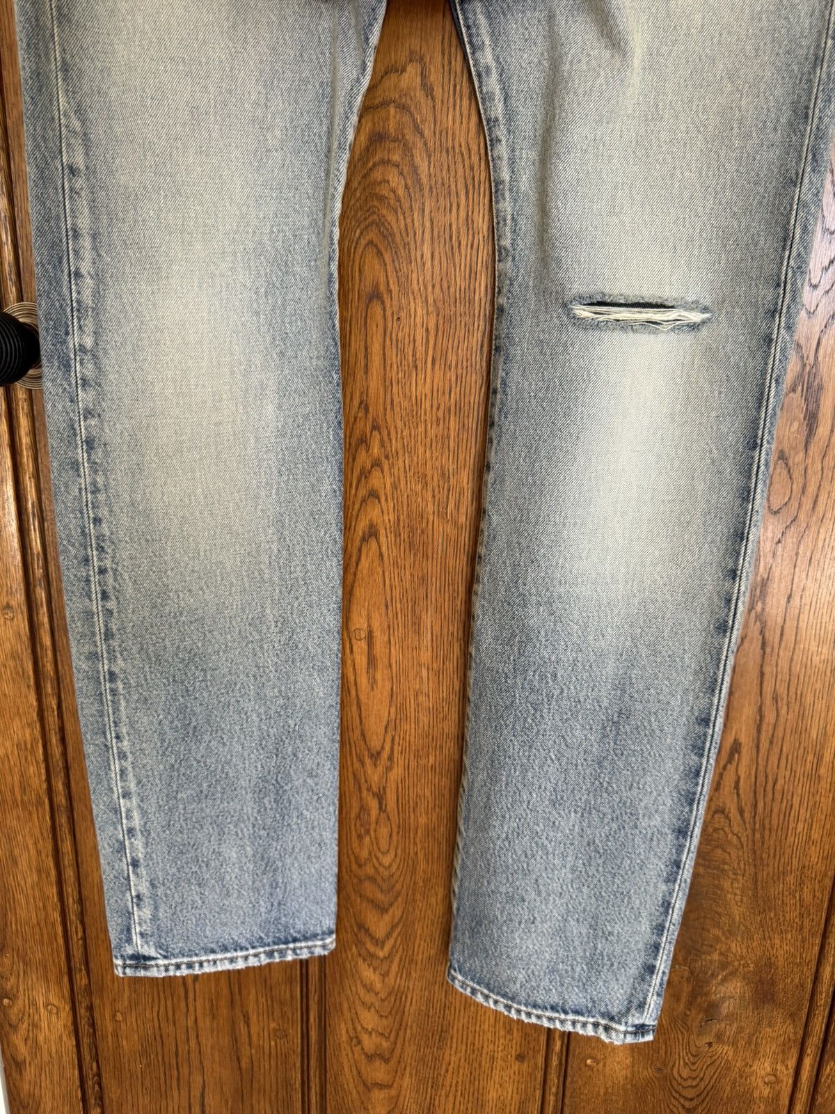 Saint Laurent Paris Saint Laurent Santa Monica wash rip trash jeans 32 grail d18 Size US 32 / EU 48 - 15 Thumbnail
