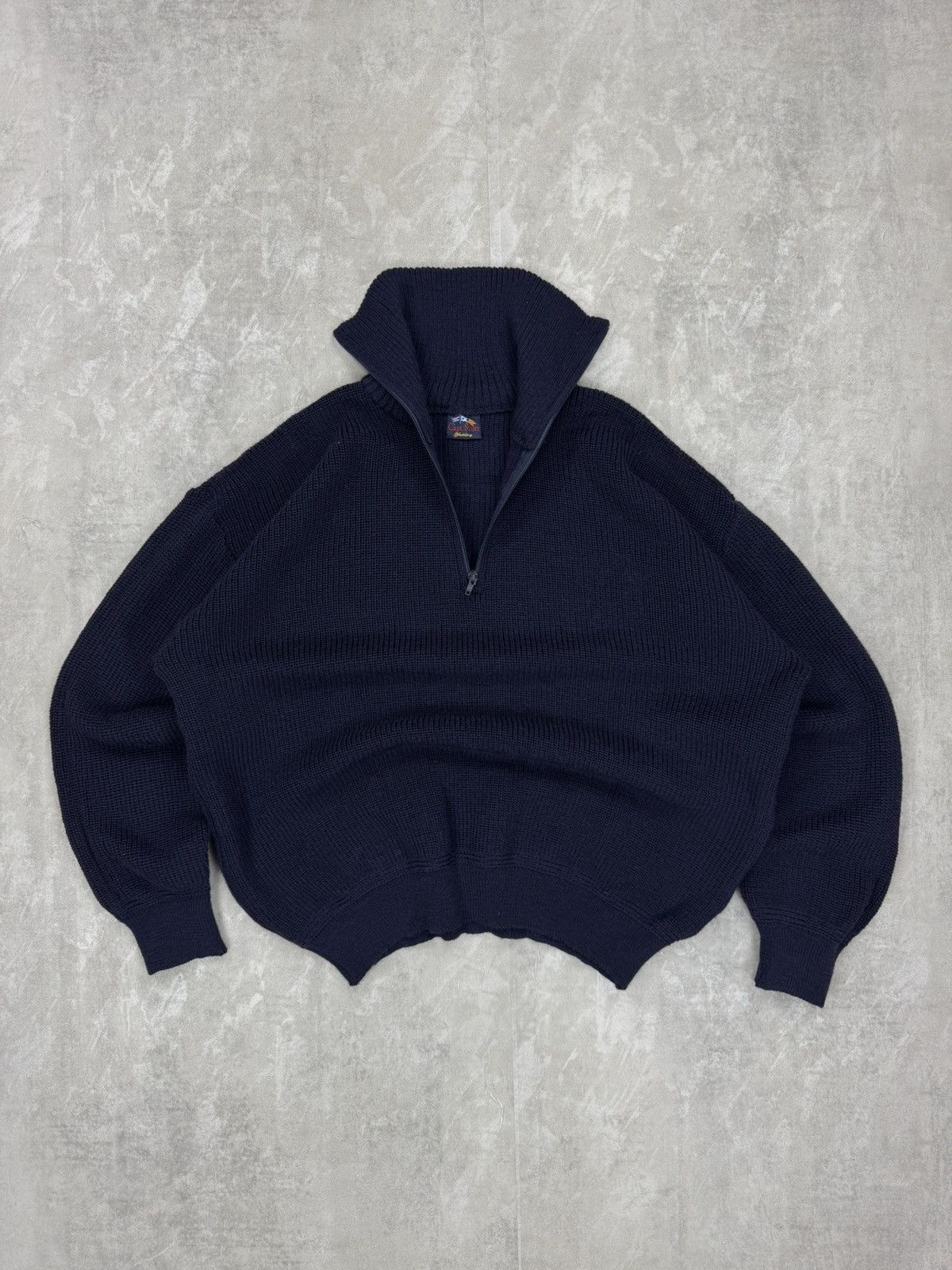 Other Capt. Scott Yachting vintage wool half zip pullovers heavy Size US XL / EU 56 / 4 - 1 Thumbnail