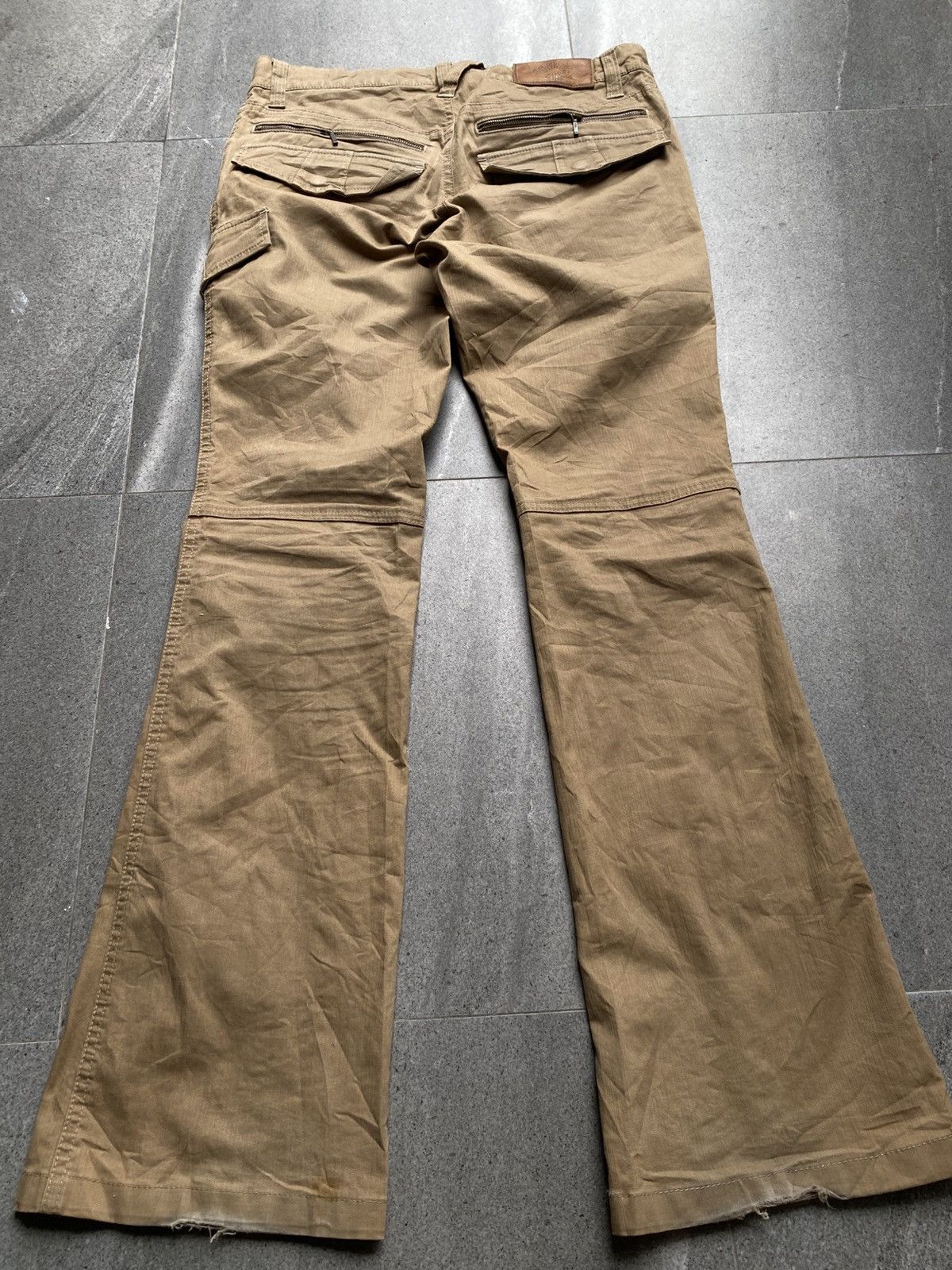 Tornado Mart Tornado Mart multi-zip flare pants Size US 30 / EU 46 - 4 Thumbnail