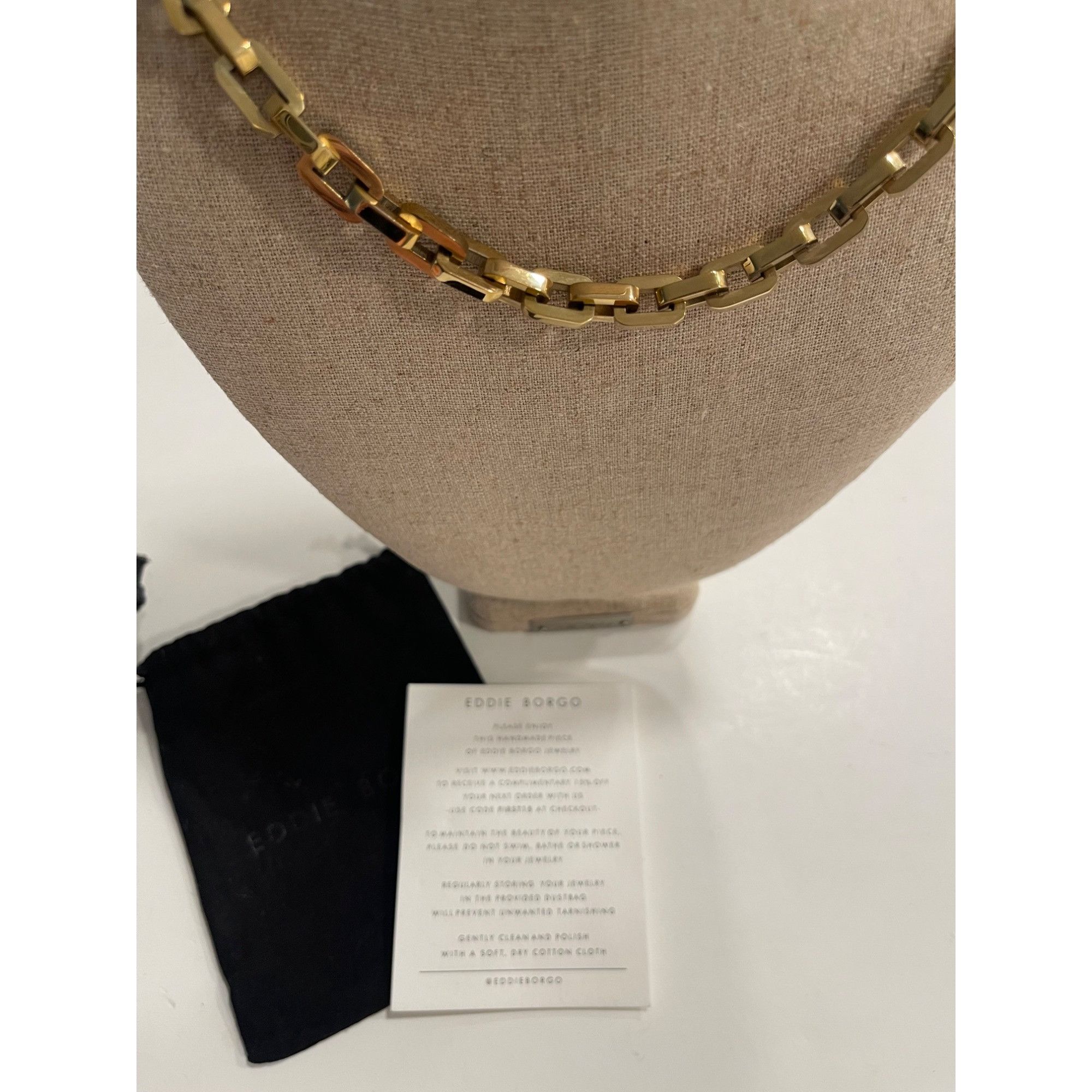Eddie Borgo Eddie Borgo 12 Karat Gold Supra Link Necklace - NEW 17” Size ONE SIZE - 3 Thumbnail