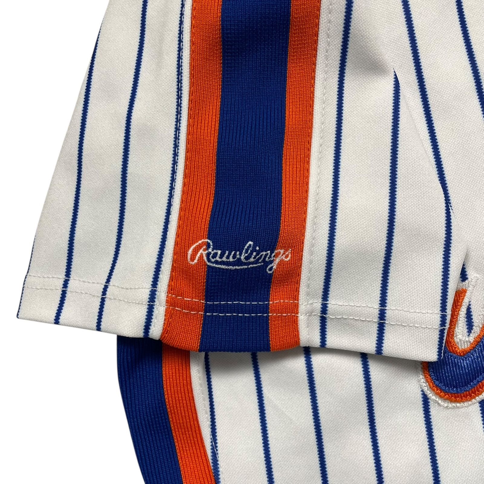 MLB VTG 80s 90s NEW YORK METS RAWLINGS AUTHENTIC JERSEY 44 Size US L / EU 52-54 / 3 - 4 Thumbnail