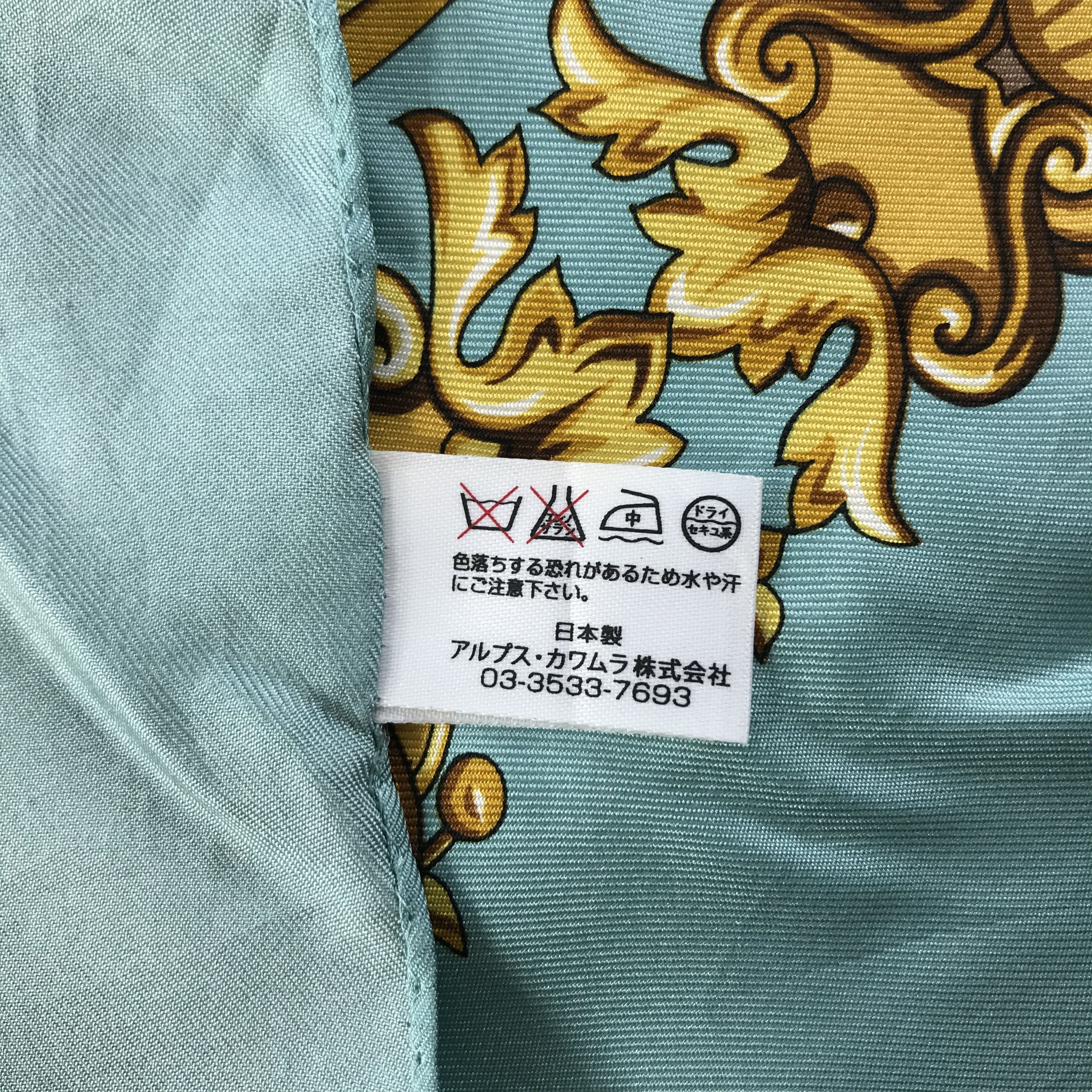 Aquascutum Vintage Aquascutum Silk Scarf Size ONE SIZE - 6 Thumbnail