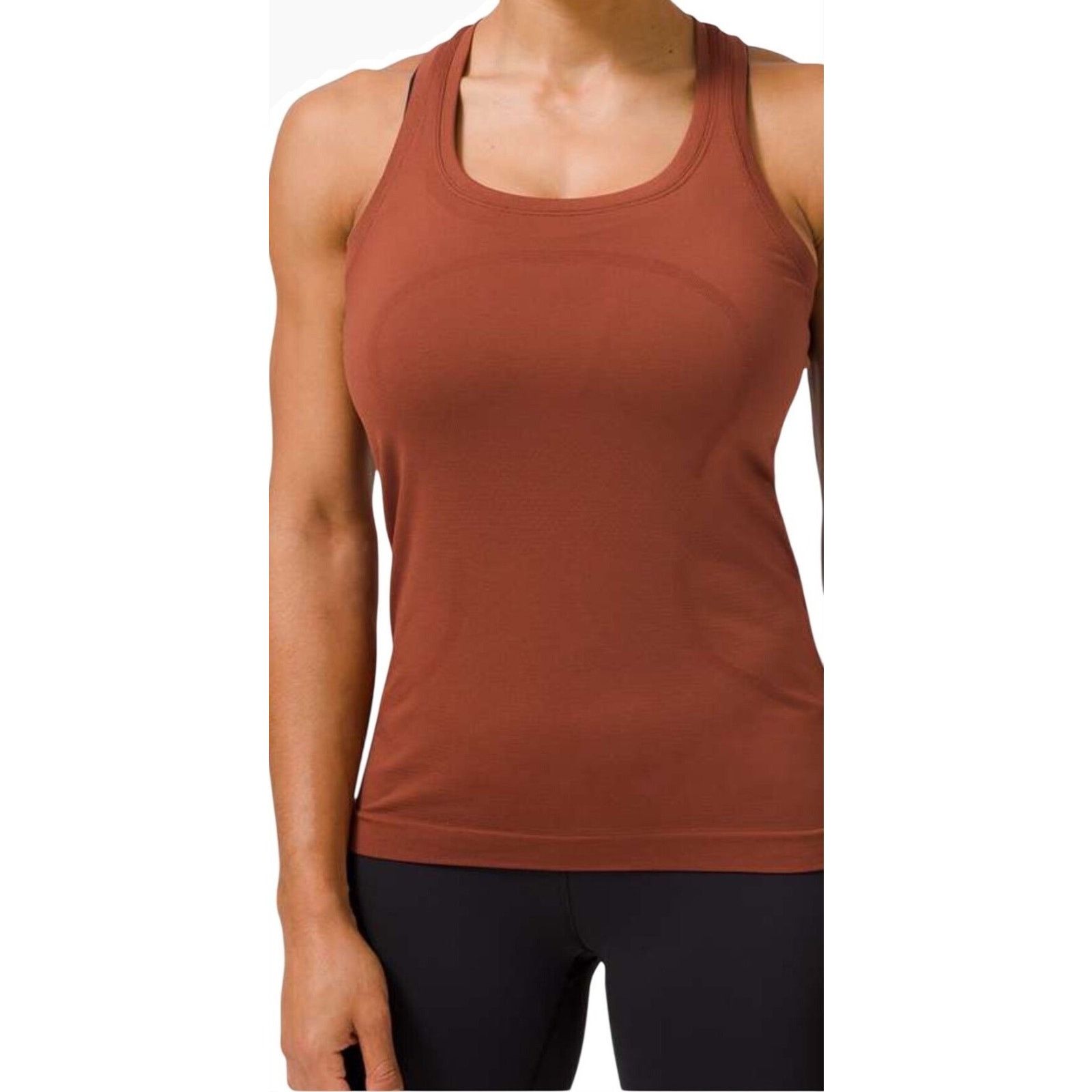 Lululemon Lululemon Swiftly Tech Racerback Tank Top Shirt Terracotta Size S / US 4 / IT 40 - 1 Thumbnail