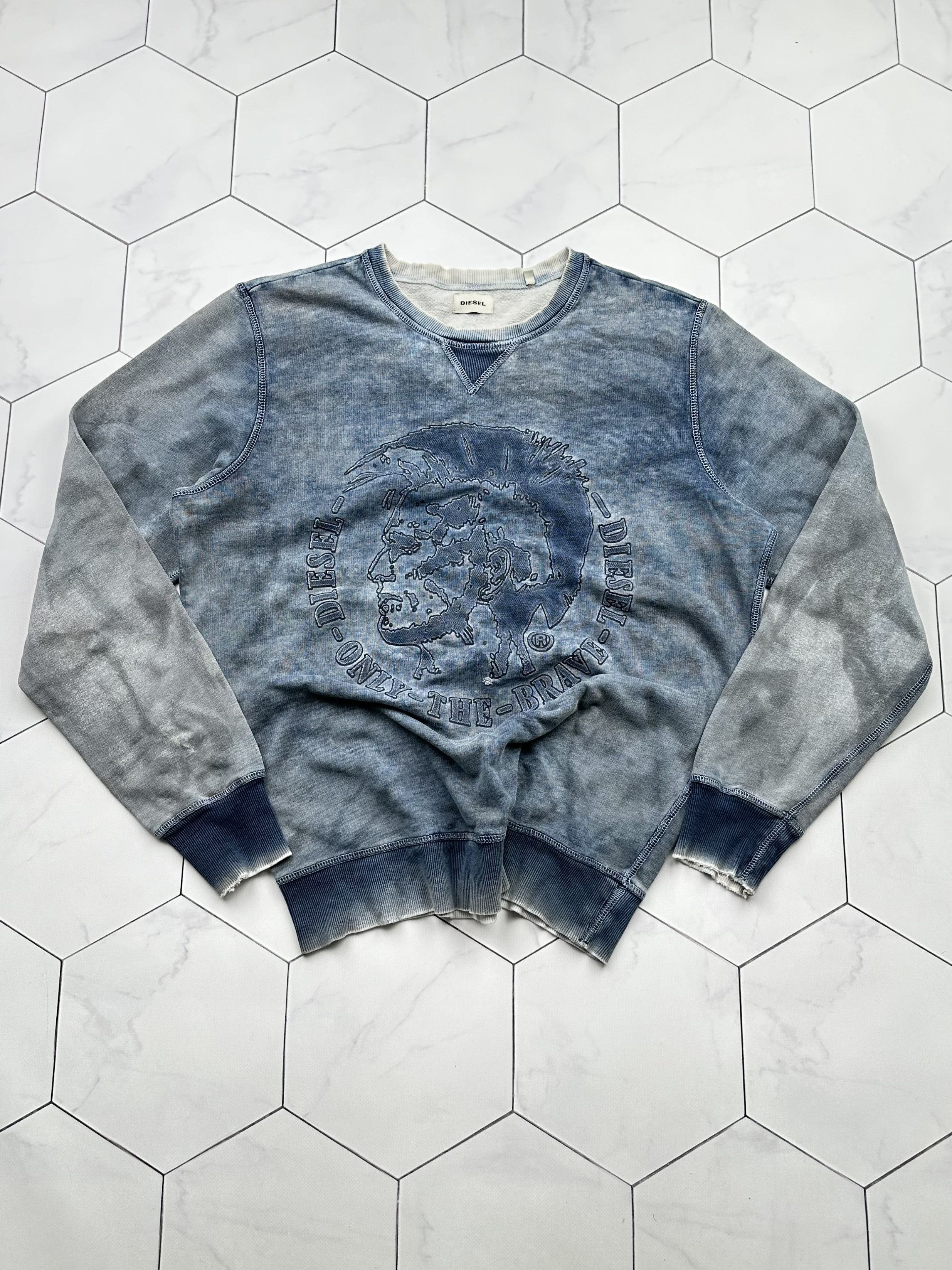 image of Diesel Vintage Faded Sweatshirt, Men's (Size Medium)
