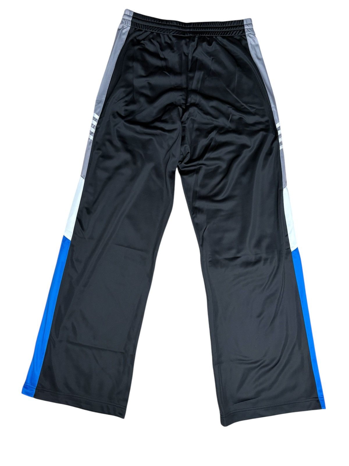 Martine Rose ($545) SS24 Wide Leg Flare Black/Grey/Blue Paneled Trackpant Size US 30 / EU 46 - 11 Thumbnail