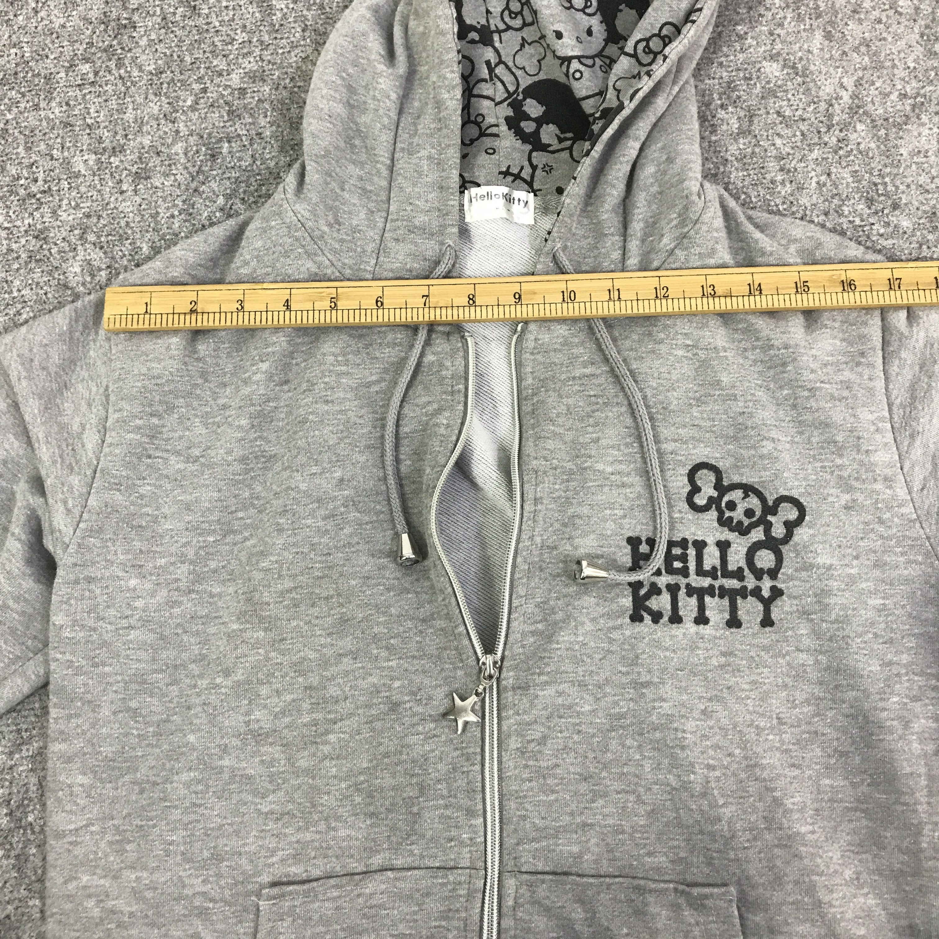 Japanese Brand HELLO KITTY JAPAN CARTOON HOODIE JACKET K81B7 Size US L / EU 52-54 / 3 - 5 Thumbnail