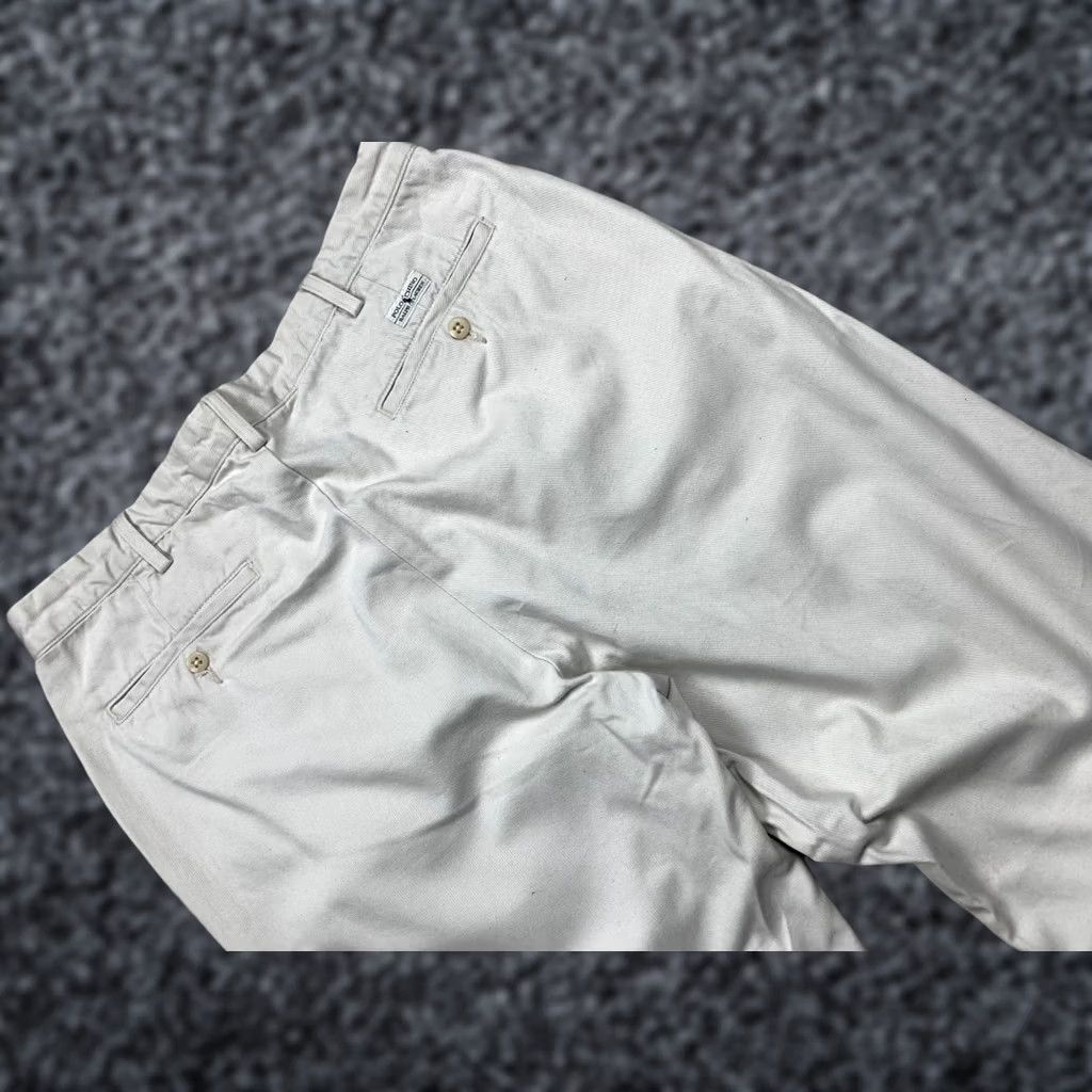 Polo Ralph Lauren Polo Ralph Lauren Vintage Pants Chino Mens Chatfield Size 36 Beige Trousers Size US M / EU 48-50 / 2 - 1 Thumbnail