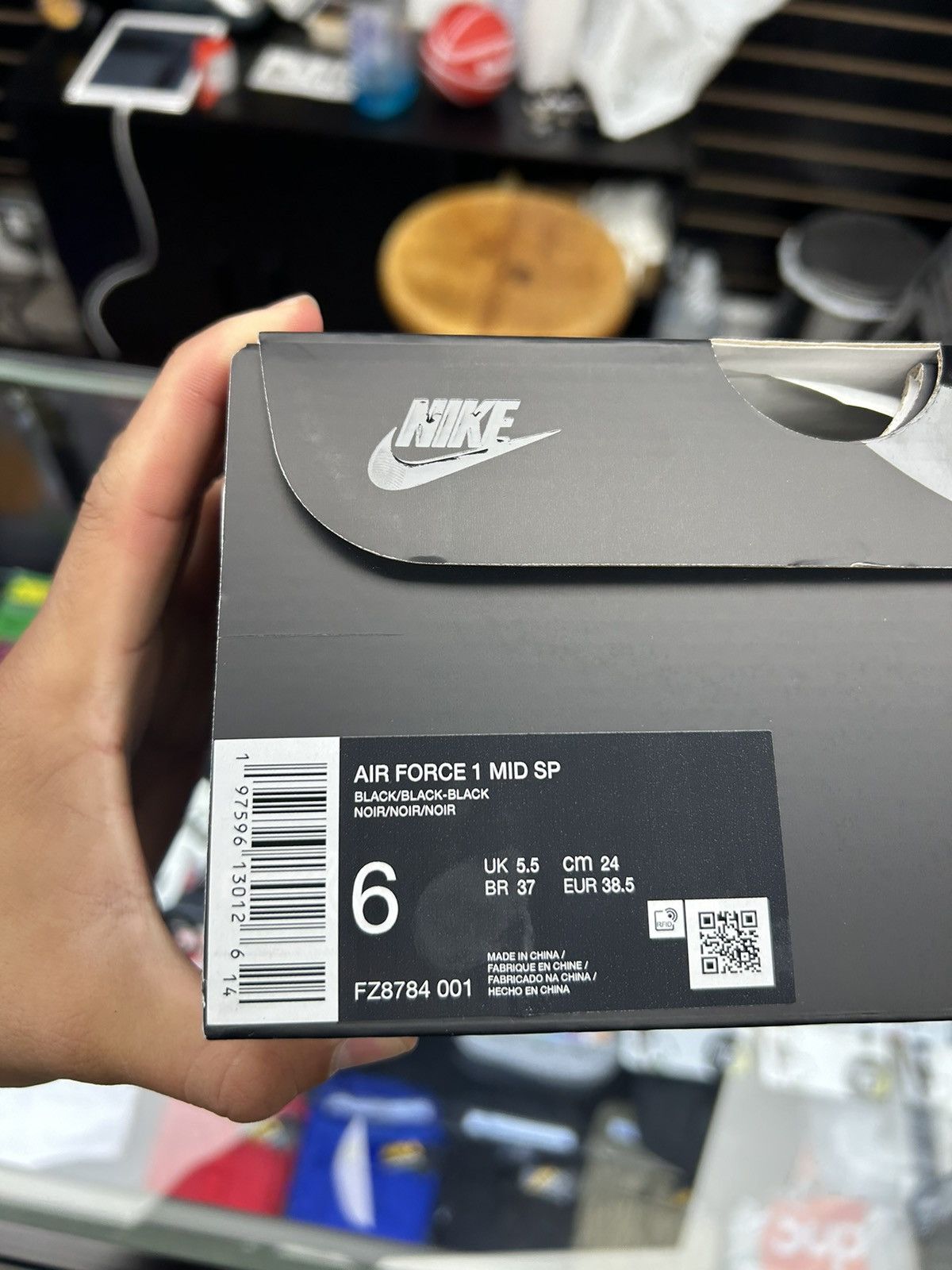 Nike × Supreme Nike x Supreme Air Force 1 (high top) Size US 6 / EU 39 - 9 Thumbnail