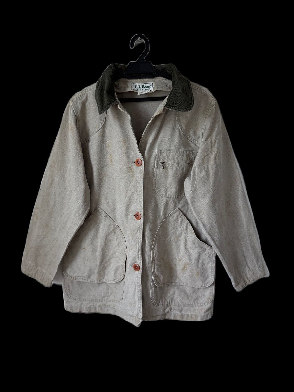 L.L. Bean Vintage LL BEAN Hunting Jacket Canvas Made in USA Size US M / EU 48-50 / 2 - 1 Thumbnail