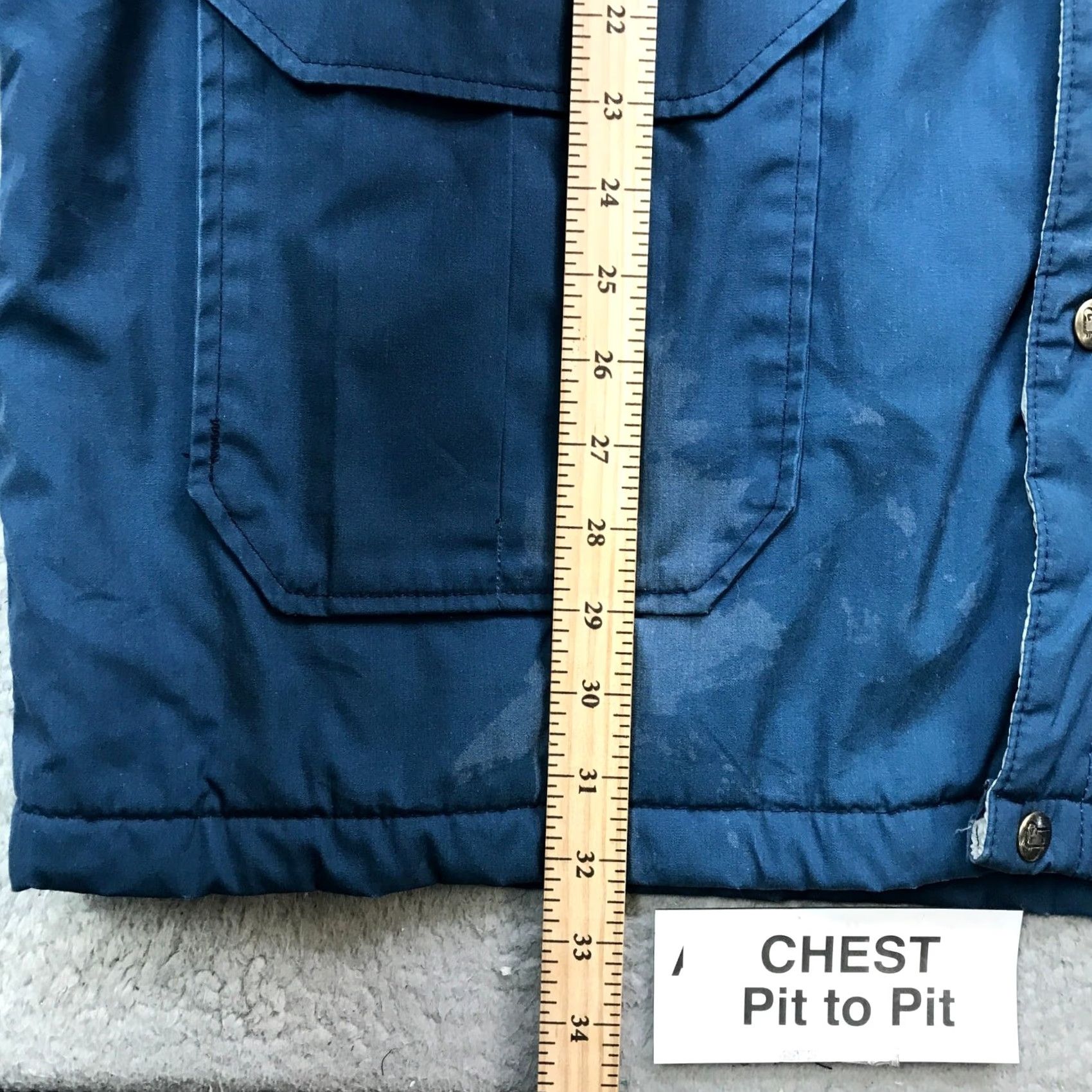 Vintage VINTAGE Woolrich Parka Field Jacket Men XL Blue Hunting 4 Pocket Parka Coat Jacket Long Zip Pockets Casual Mens Size US XL / EU 56 / 4 - 4 Thumbnail
