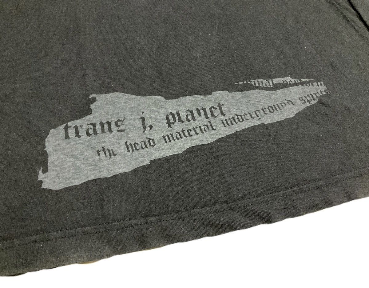 If Six Was Nine 🔥 Sick Y2K Trans Planet Poem Laces Up Long Sleeve Shirt Size US M / EU 48-50 / 2 - 6 Thumbnail