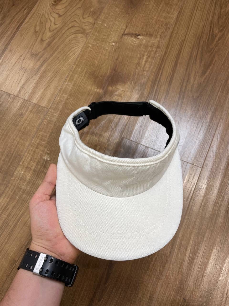 Oakley × Vintage Vintage Oakley 90’s Y2K Style White Tennis Cap Hat Surf Size ONE SIZE - 10 Thumbnail