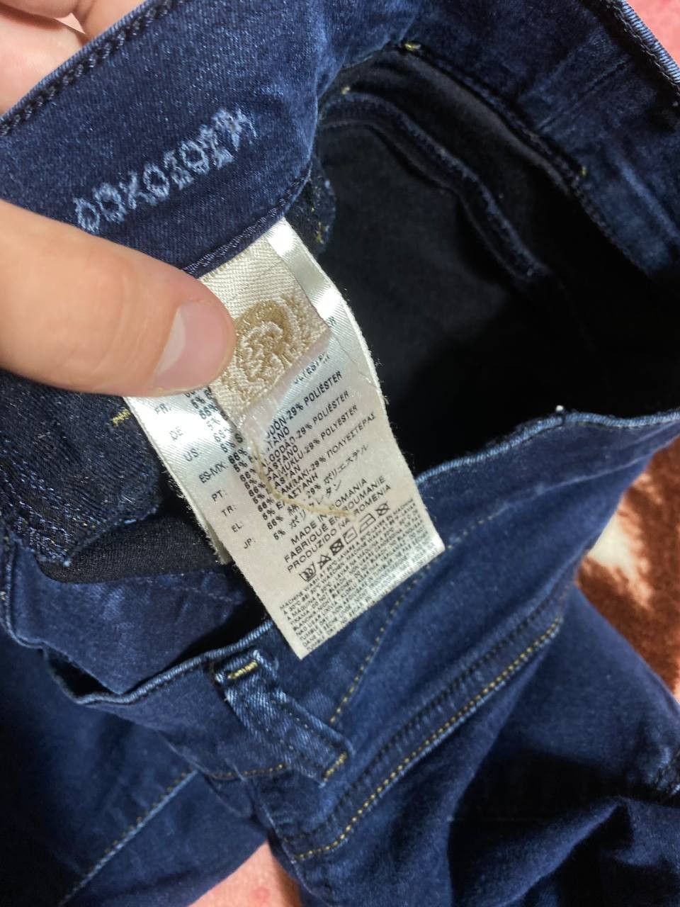 Diesel × Vintage Vintage Diesel Rare Distressed Faded Denim Jeans Y2K Style Size US 30 / EU 46 - 3 Thumbnail