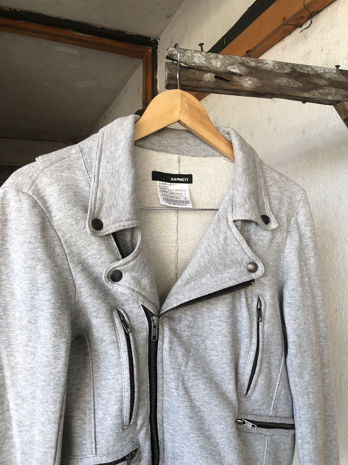 Katharine Hamnett London Vintage Katharine Hamnett London Biker Jacket Size S / US 4 / IT 40 - 5 Thumbnail