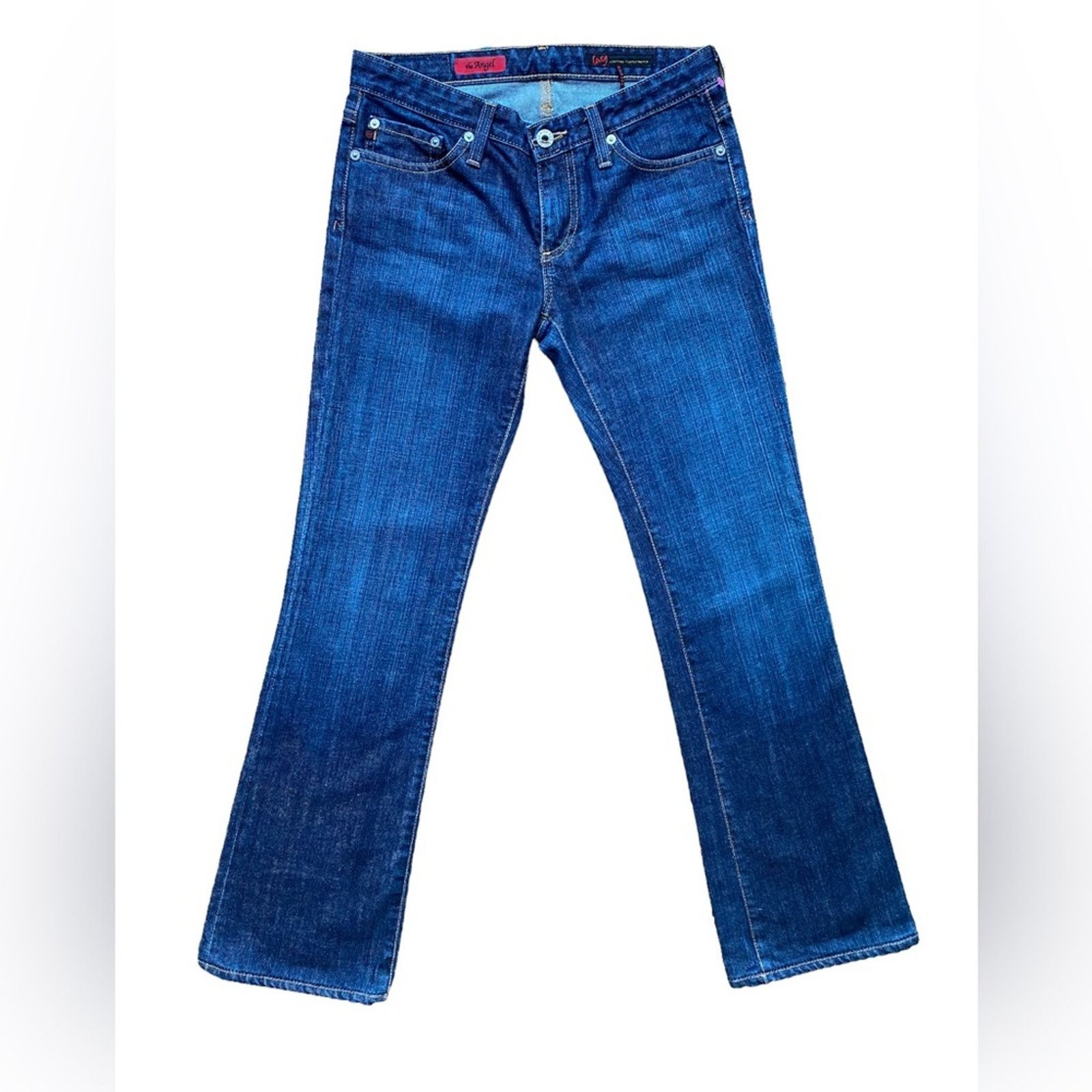 AG Adriano Goldschmied ADRIANO GOLDSCHMIED SLIM STRAIGHT JEANS Size 26" / US 2 / IT 38 - 1 Thumbnail
