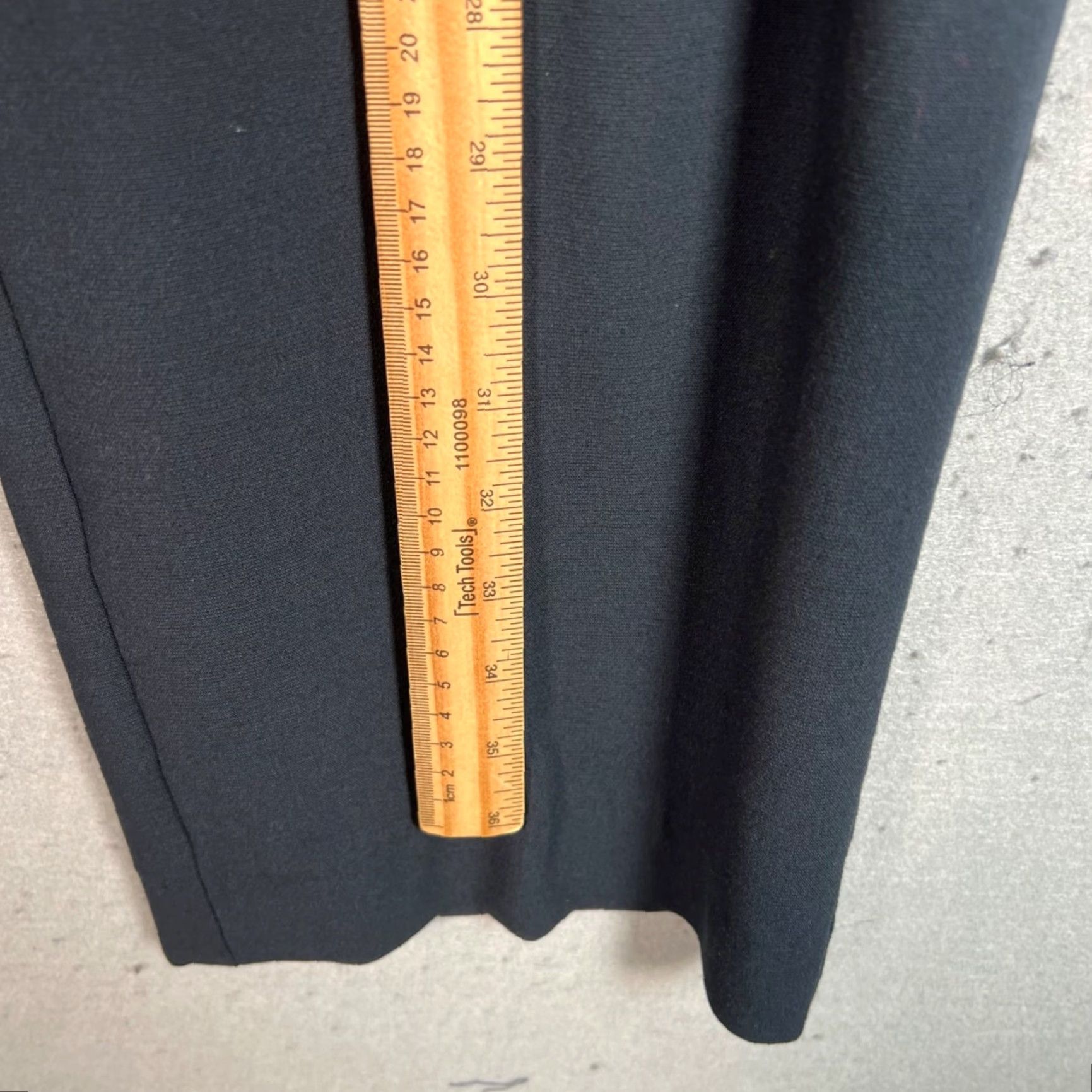 Vintage Maeve Black Pleated Wide-Leg Trousers Womens Size 6 Pants Size 28" / US 6 / IT 42 - 5 Thumbnail