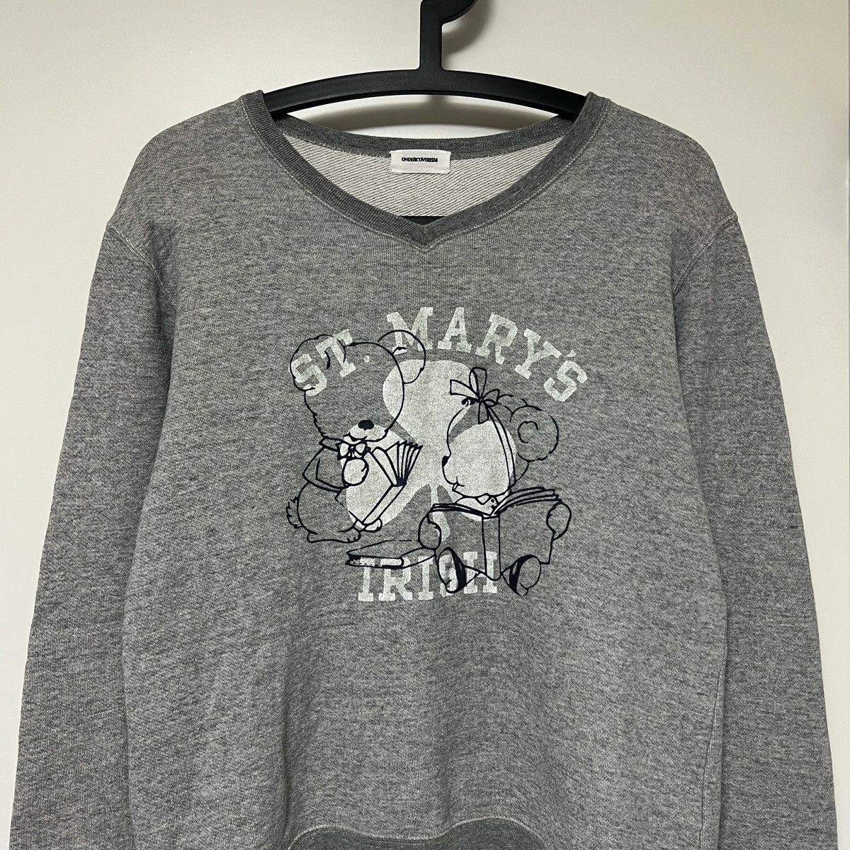 Undercover AW11 St.Mary’s Irish Grey Sweater Size US M / EU 48-50 / 2 - 2 Thumbnail