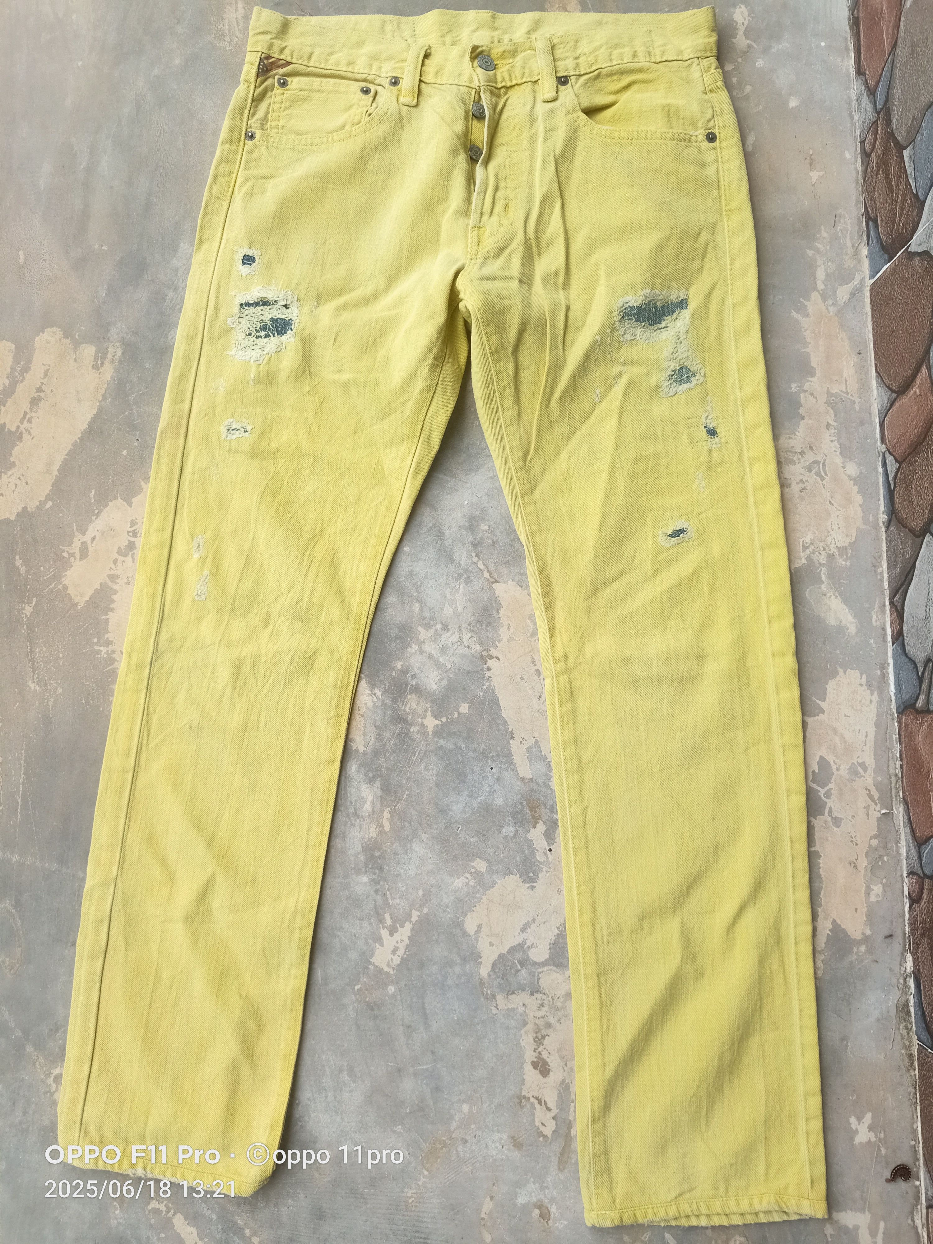 Polo Ralph Lauren × RRL Ralph Lauren Polo Ralph Lauren Denim Surpply Slim Men Cotton Size US 32 / EU 48 - 6 Thumbnail