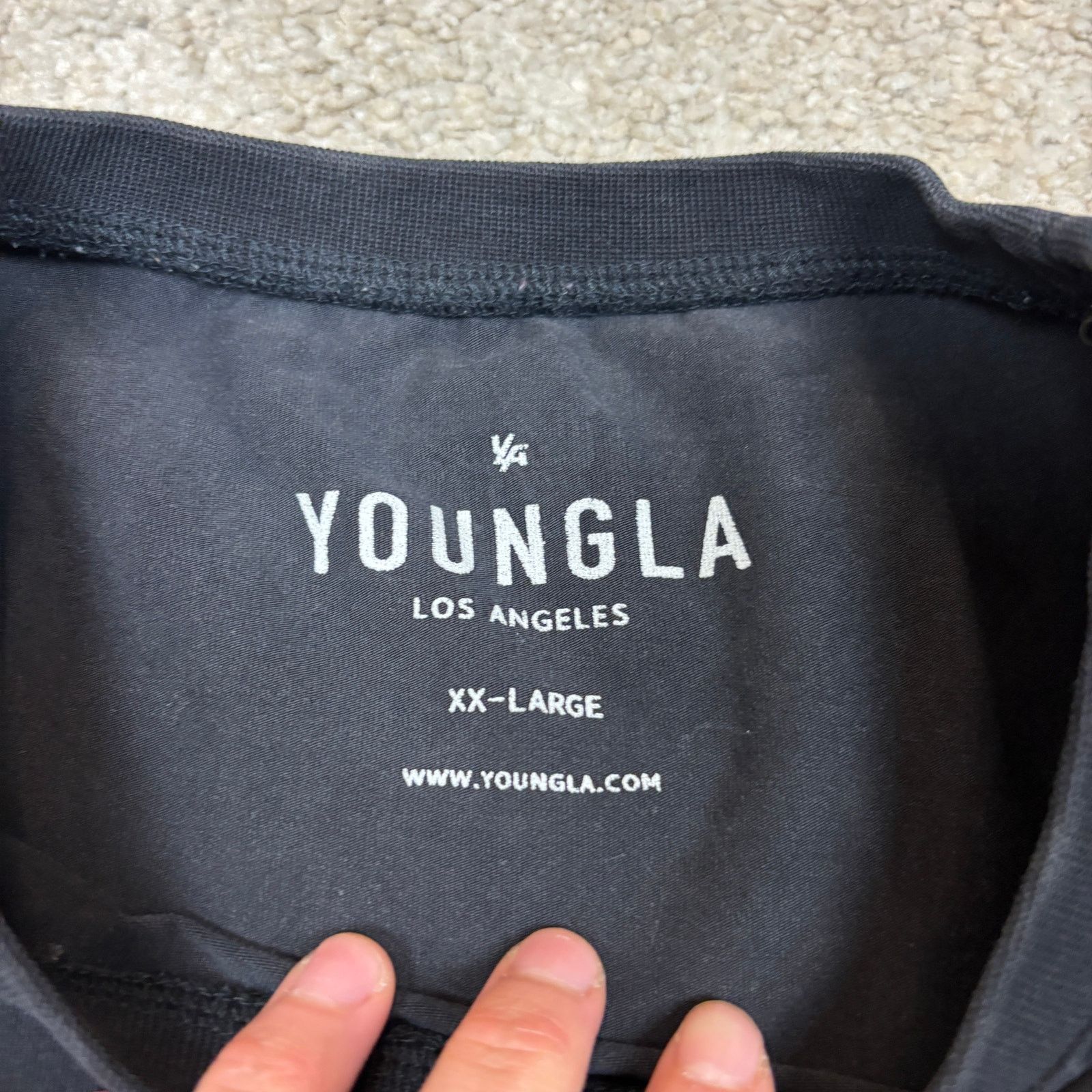 Other YoungLA 4097 Cropped Tailored Tee Shirt 2XL Gym Sportswear Size US XXL / EU 58 / 5 - 6 Thumbnail