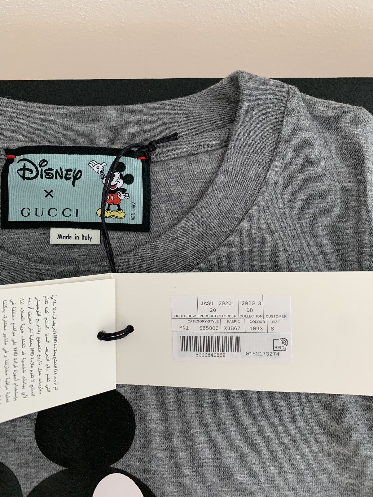 Gucci Gucci X Disney Cotton T-Shirt Size US S / EU 44-46 / 1 - 16 Thumbnail