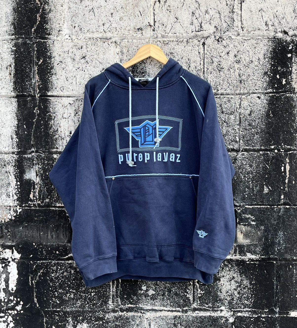 Southpole Y2K Jnco style southpole style pure playaz hoodie skater Size US XL / EU 56 / 4 - 1 Thumbnail
