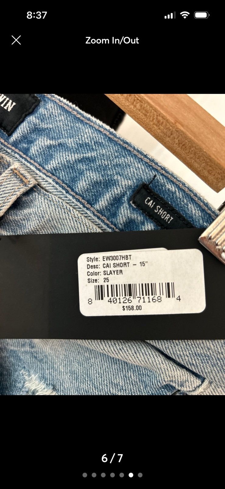Edwin Edwin jeans Cali Capris size 25 NWT Size 25" / US 0 / IT 36 - 4 Thumbnail