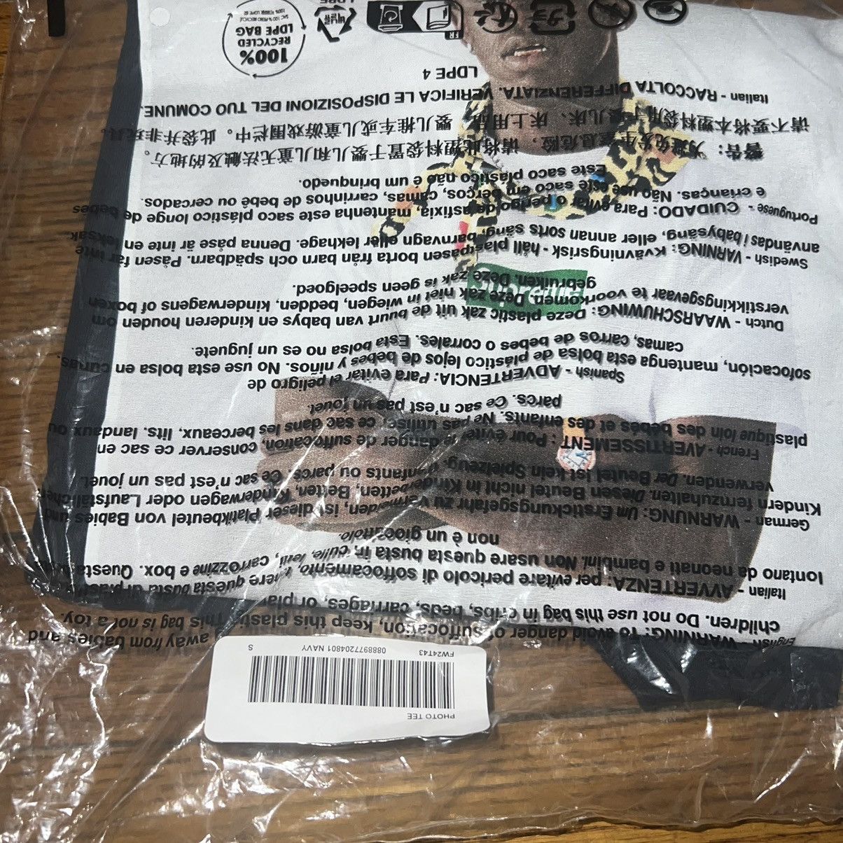 Supreme Supreme Tyler The Creator Tee Navy Size: S Size US S / EU 44-46 / 1 - 4 Thumbnail