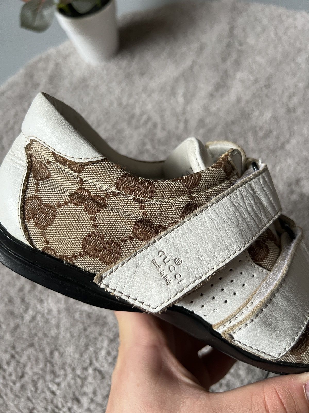 Gucci × Vintage Gucci Monogram Shoes Size US 5.5 / EU 38 - 7 Thumbnail