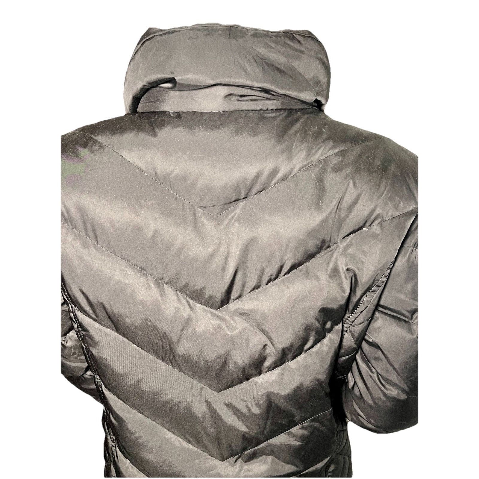 Kenneth Cole Kenneth Cole Quilted Down Filled Puffer Jacket- Small Black Size L / US 10 / IT 46 - 5 Thumbnail