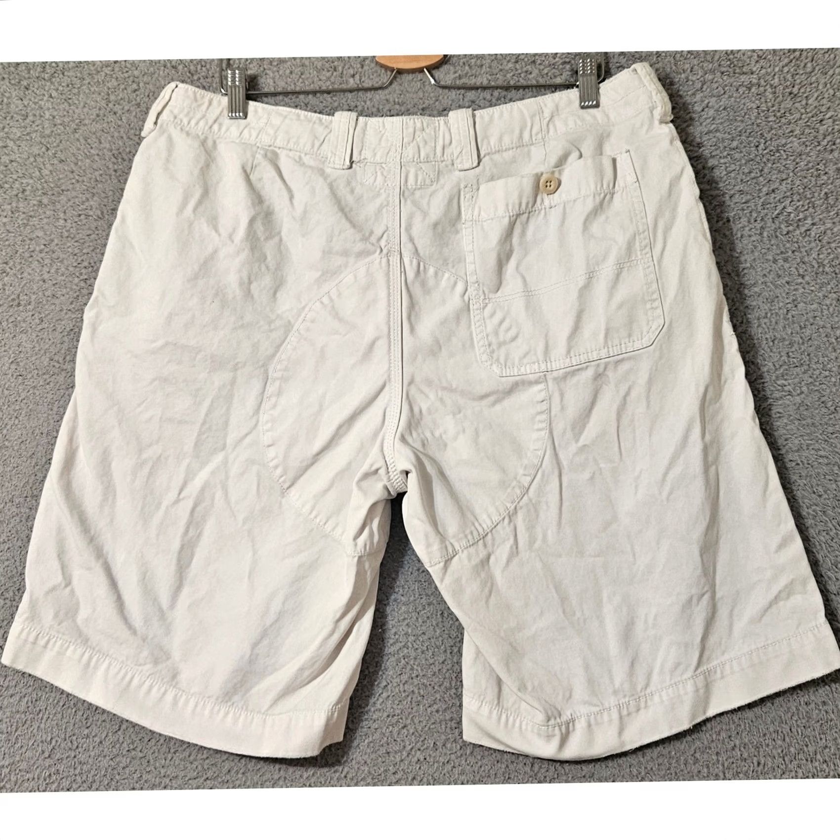 Polo Ralph Lauren VINTAGE Polo Ralph Lauren Army Military Paratrooper Style Chino Shorts Men's 36 White Polo Ralph Lauren Chino Shorts 36 Mens White 90s Size US M / EU 48-50 / 2 - 2 Thumbnail