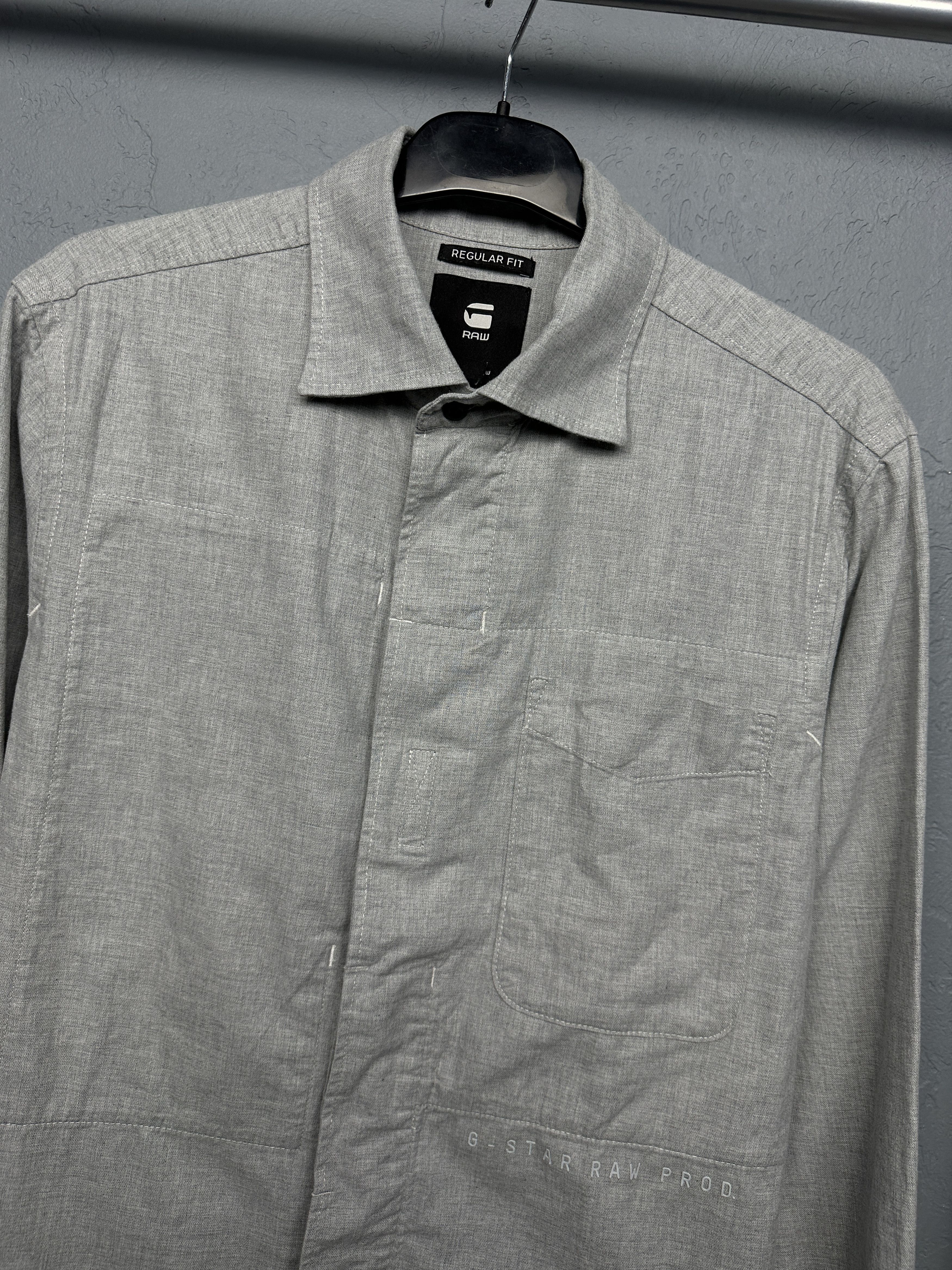 G-Star G Star Raw Mens Secret Utility Long Sleeve Shirt Size US L / EU 52-54 / 3 - 2 Thumbnail