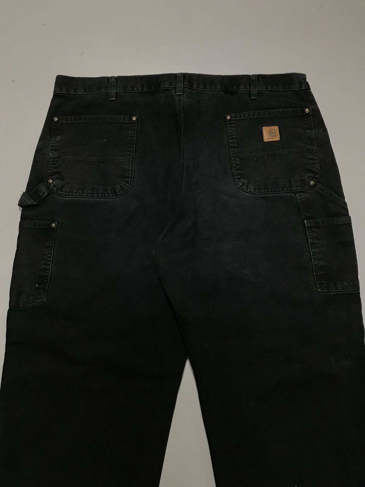 Carhartt Vintage carhartt B136 BLK double knee workwear Size US 42 / EU 58 - 10 Thumbnail