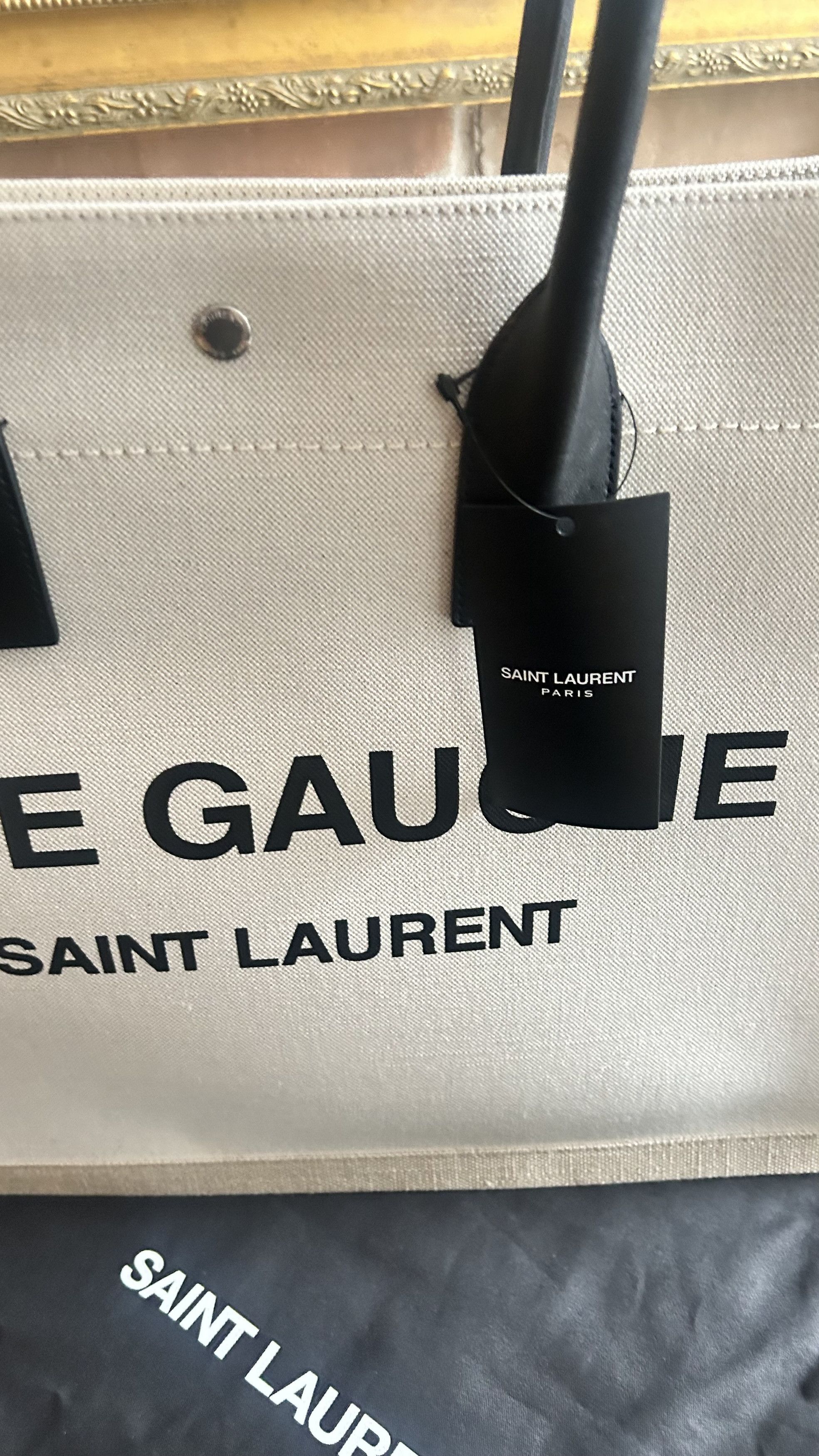 Saint Laurent Paris Saint Laurent Rive Gauche tote bag Size ONE SIZE - 5 Thumbnail