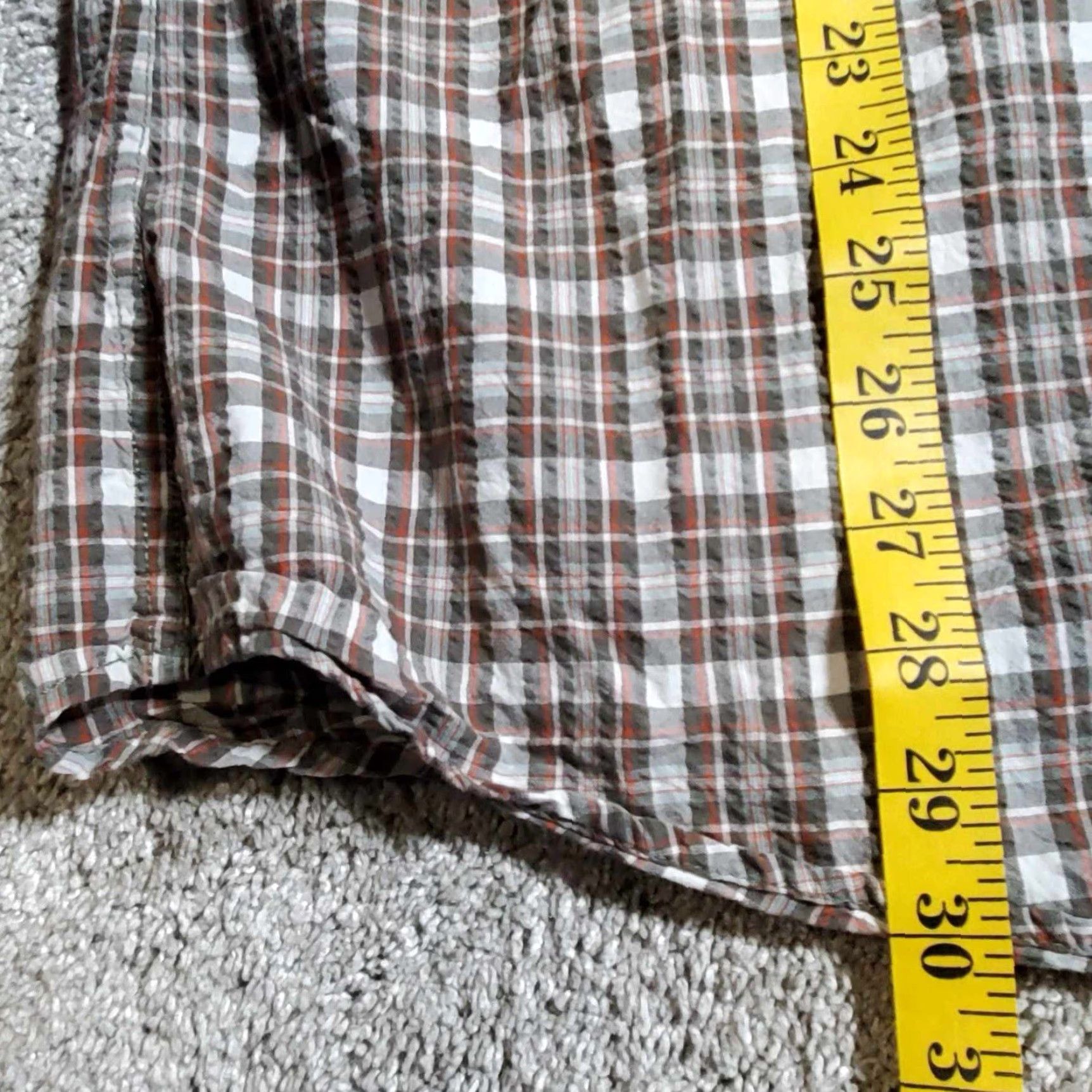Eddie Bauer Eddie Bauer Button-Down Shirt 2XL Mens Plaid Multi-Color Cotton Dress Shirt Wrinkle Resistant Pockets Non-Iron Button Collar-Down Neck Standard Cuff Size US XXL / EU 58 / 5 - 4 Thumbnail