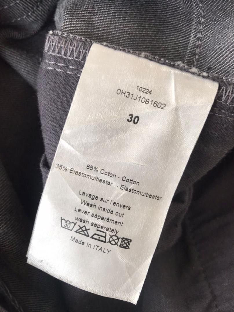 Dior AW10 Dior Homme Wax Paint Splatter Denim Size US 31 - 10 Thumbnail