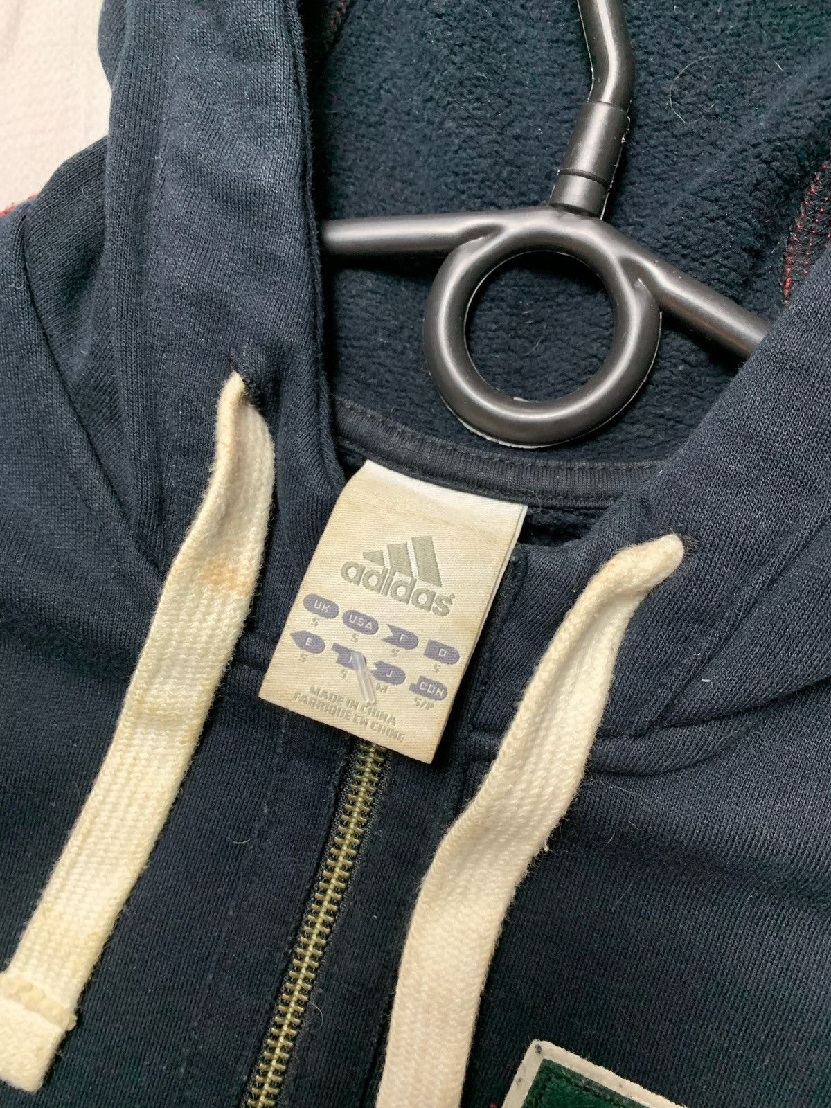 Adidas × Vintage Vintage adidas AC Milan soccer zip hoodie size S women’s Size S / US 4 / IT 40 - 4 Thumbnail