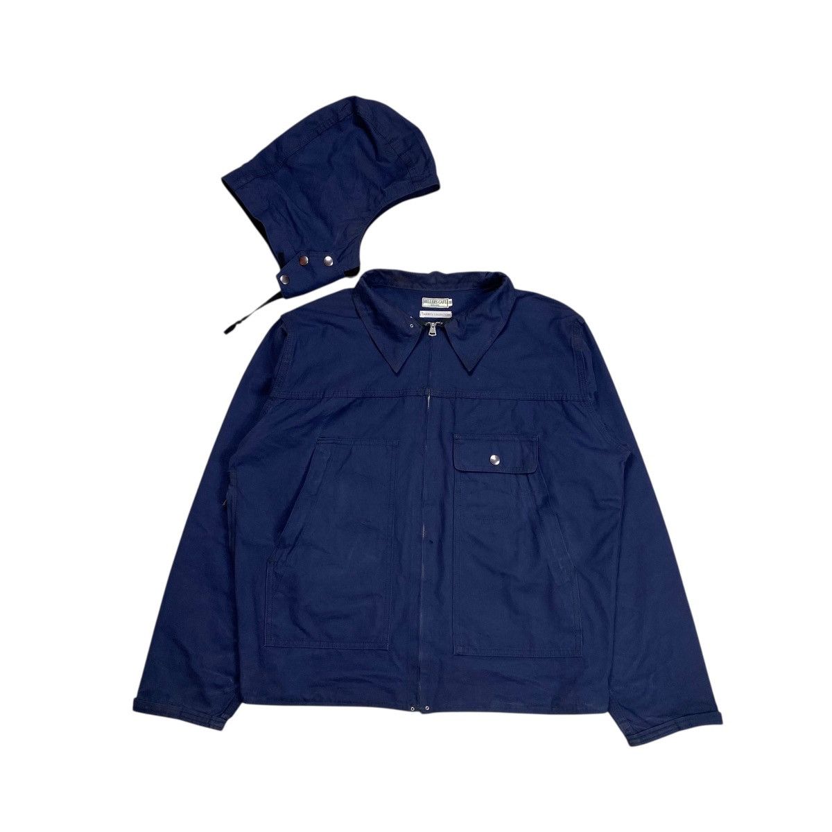 Heller's Cafe × Warehouse Heller’s Cafe Warehouse Pullover Smock Canvas Jacket Size US M / EU 48-50 / 2 - 3 Thumbnail