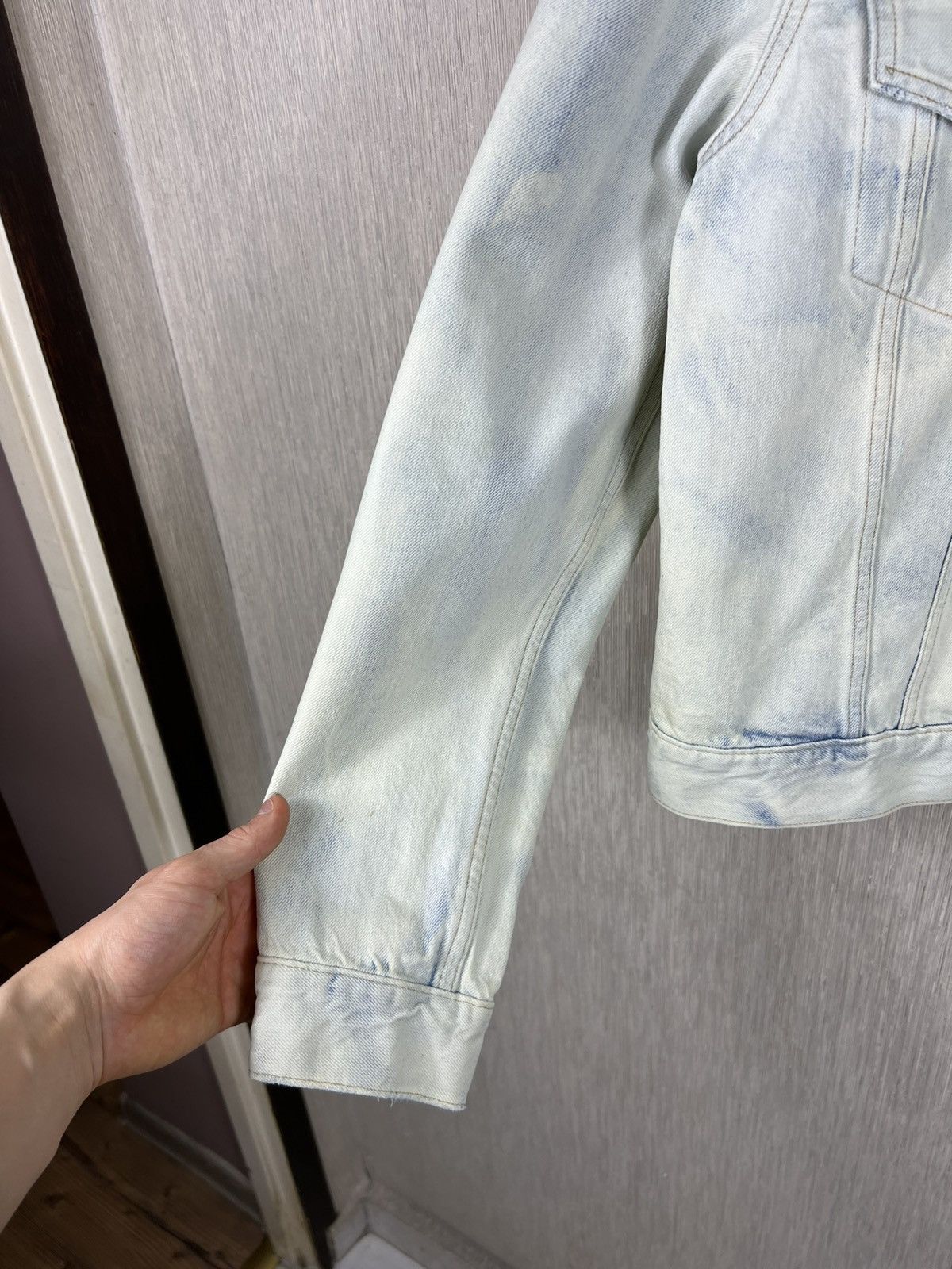 Denim & Supply Ralph Lauren Ralph Lauren denim & supply acid bleach skull denim jacket Size US M / EU 48-50 / 2 - 12 Thumbnail