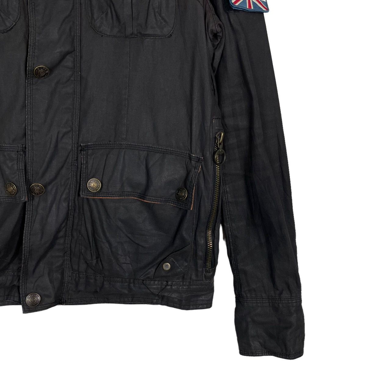 Superdry STEAL 💥SUPERDRY ROOKIE BIKER ZIPPER JACKET Size US L / EU 52-54 / 3 - 4 Thumbnail