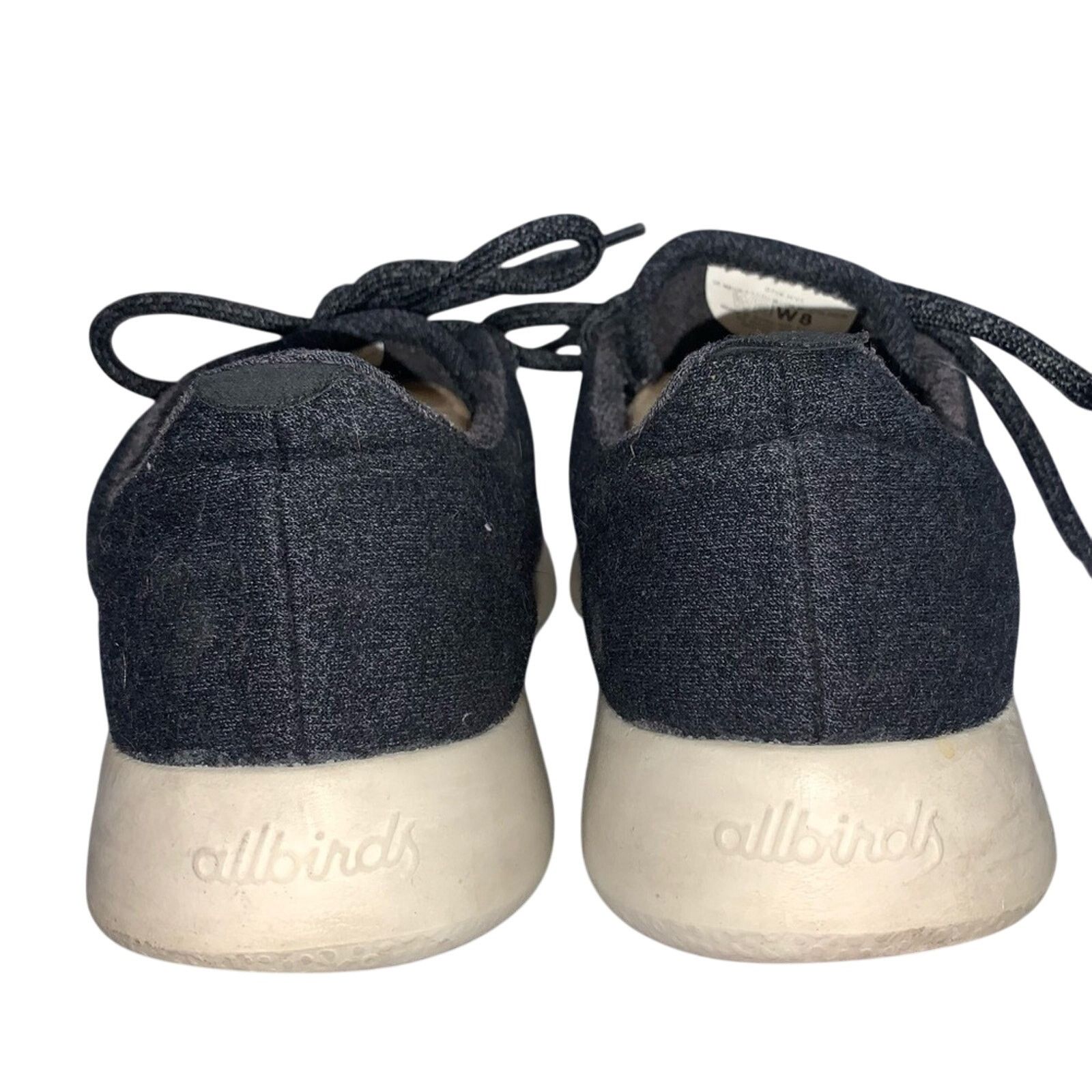 Allbirds Allbirds Natural Black Wool Runners Size US 8 / IT 38 - 5 Thumbnail