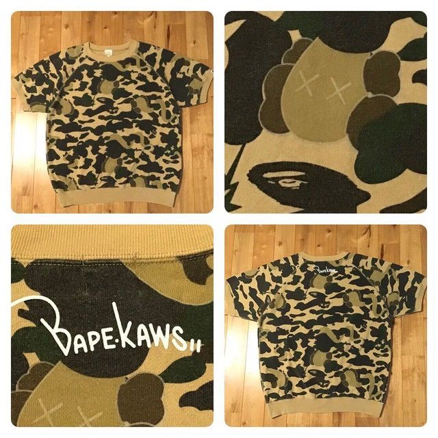 Bape × Kaws × Nigo KAWS × BAPE camo bendy sweat shirt a bathing ape NIGO Size US M / EU 48-50 / 2 - 1 Thumbnail